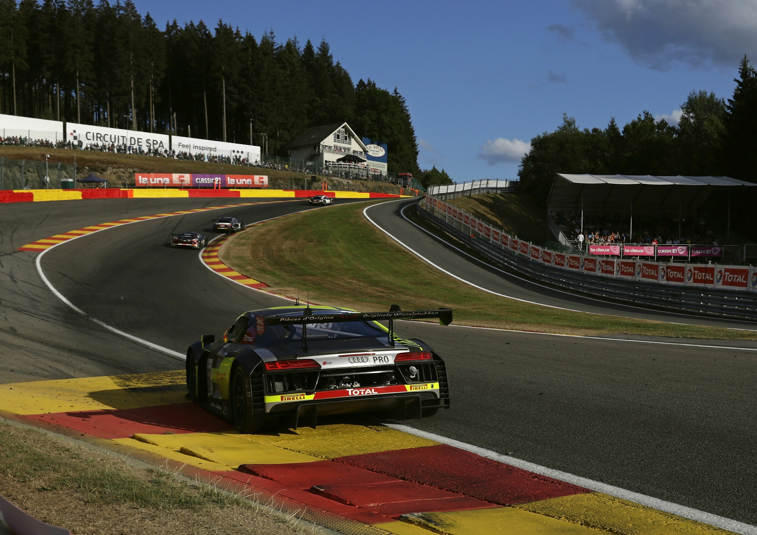 24h Spa 2018 - Audi R8 LMS #17 (Belgian Audi Club Team WRT), Marcel Fässler/Stuart Leonard/Daniel Serra