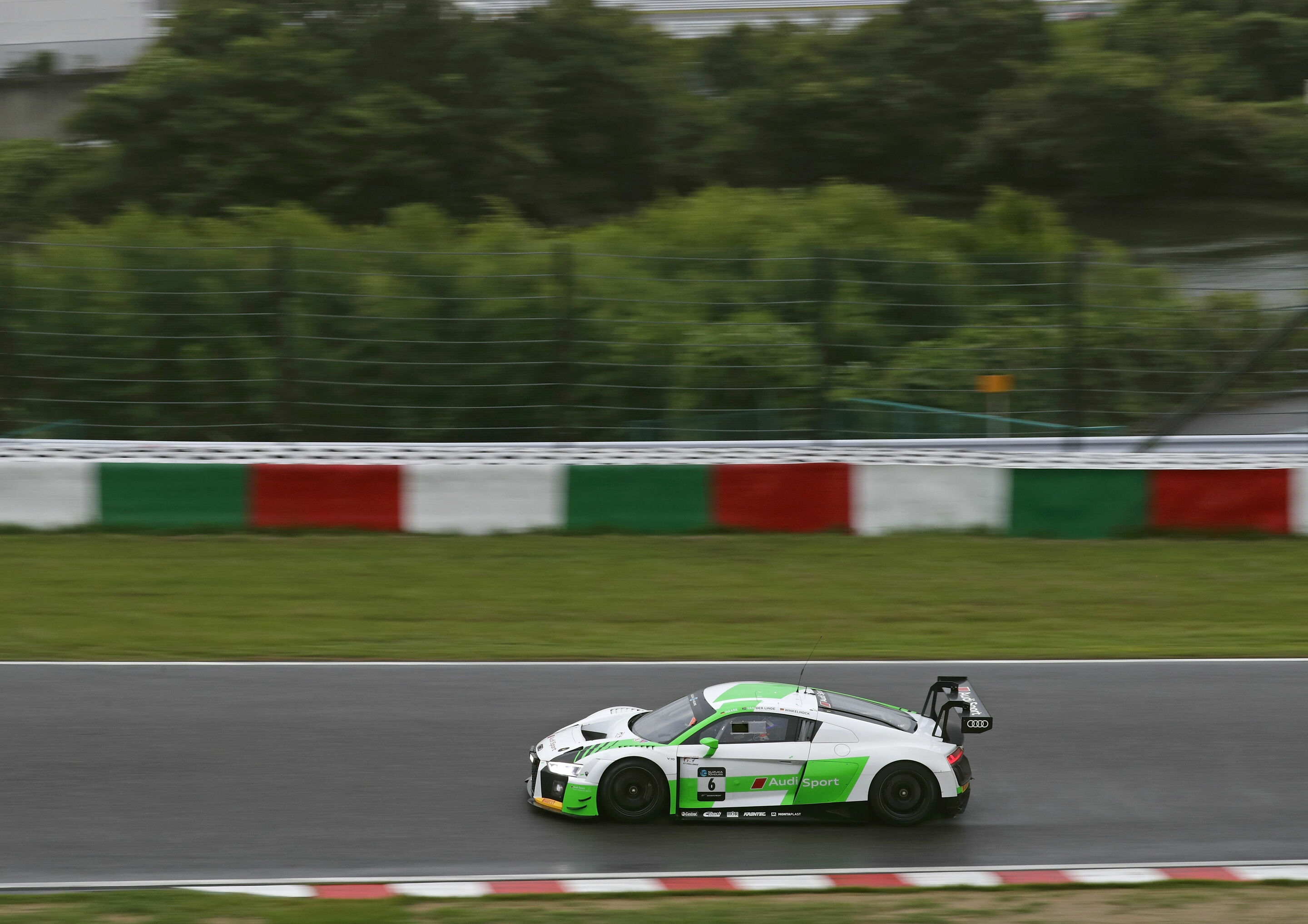 10h Suzuka 2018 - Audi R8 LMS #6 (Audi Sport Team Absolute Racing), Christopher Haase/Kelvin van der Linde/Markus Winkelhock