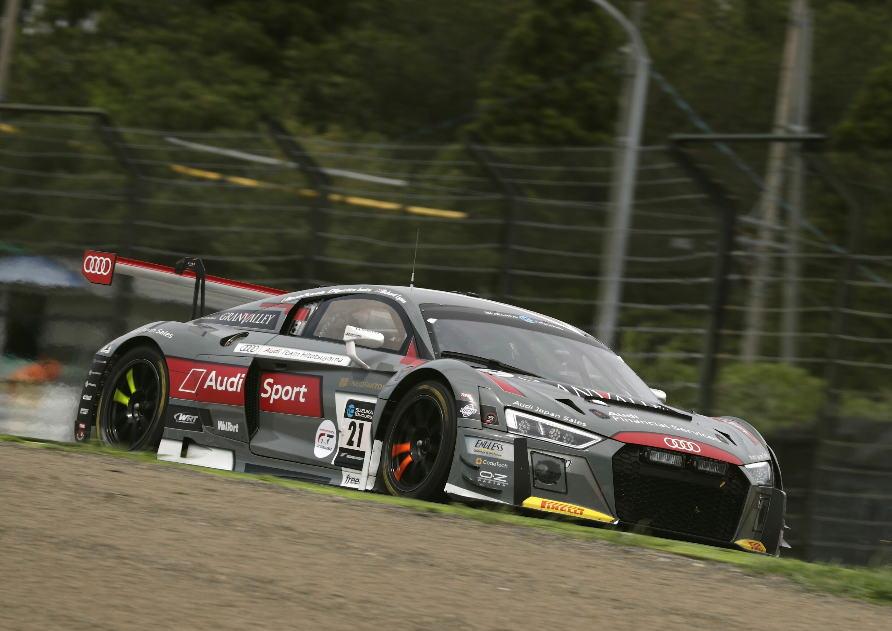 10h Suzuka 2018 - Audi R8 LMS #21 (Audi Team Hitotsuyama), Richard Lyons/Alessio Picariello/Ryuichiro Tomita