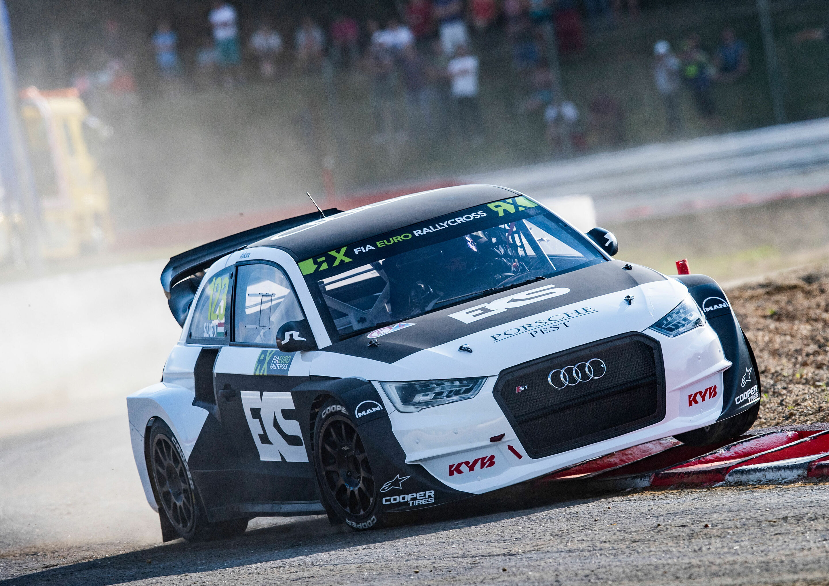 FIA World Rallycross Championship 2018, Lohéac - Audi S1 EKS RX quattro #123 (EKS), Kriztiàn Szabó
