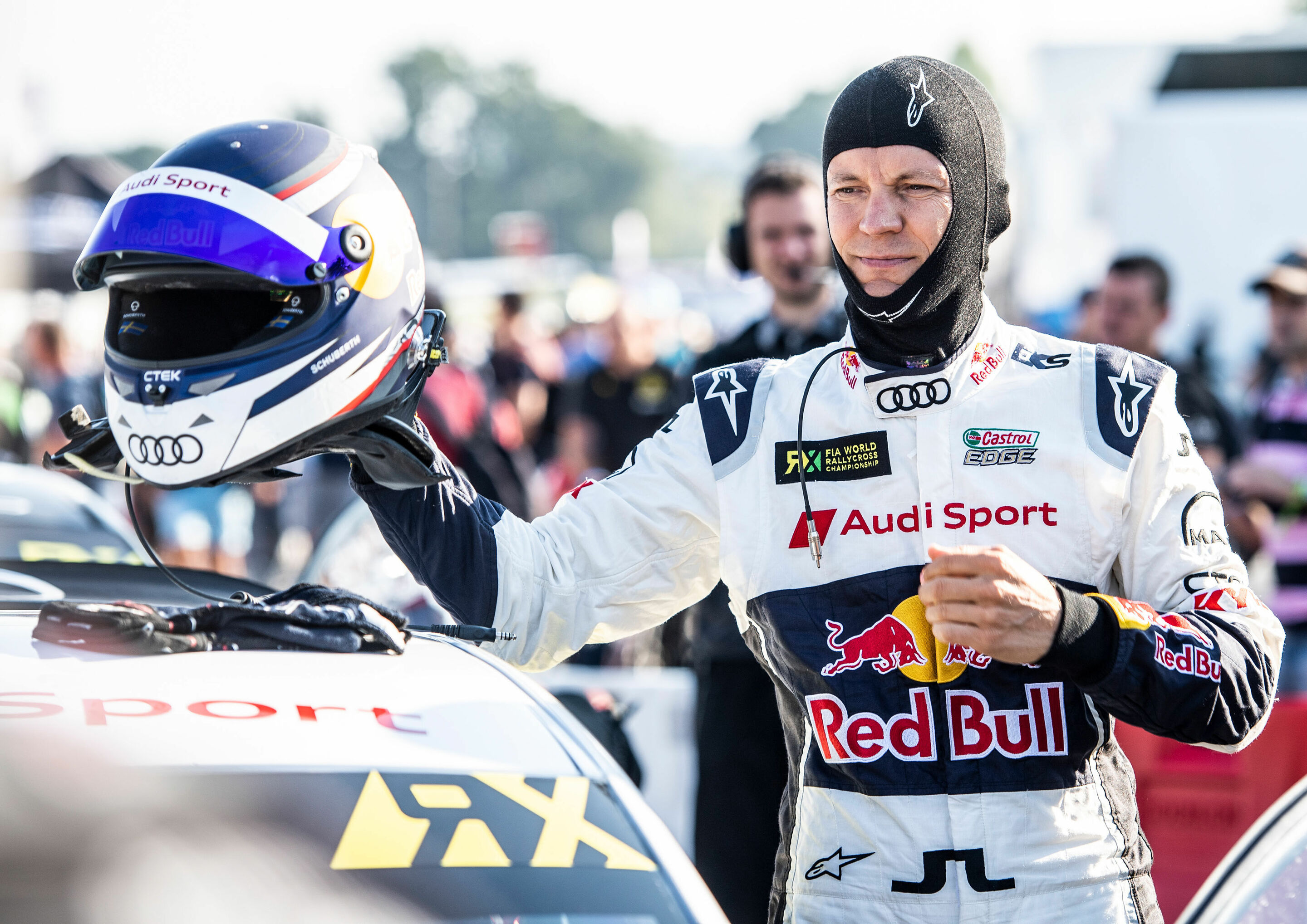 Rallycross-WM 2018, Lohéac - Audi S1 EKS RX quattro #5 (EKS Audi Sport), Mattias Ekström
