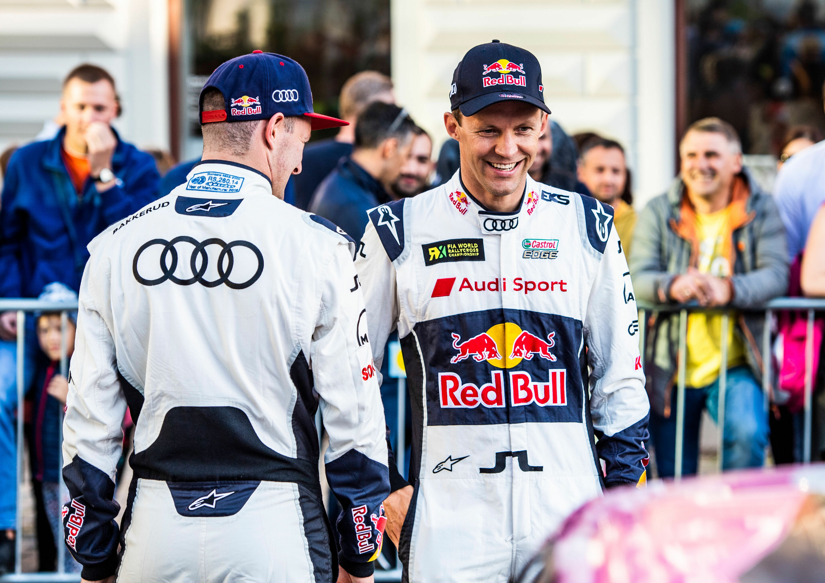 Rallycross-WM 2018, Riga - Andreas Bakkerud, Mattias Ekström