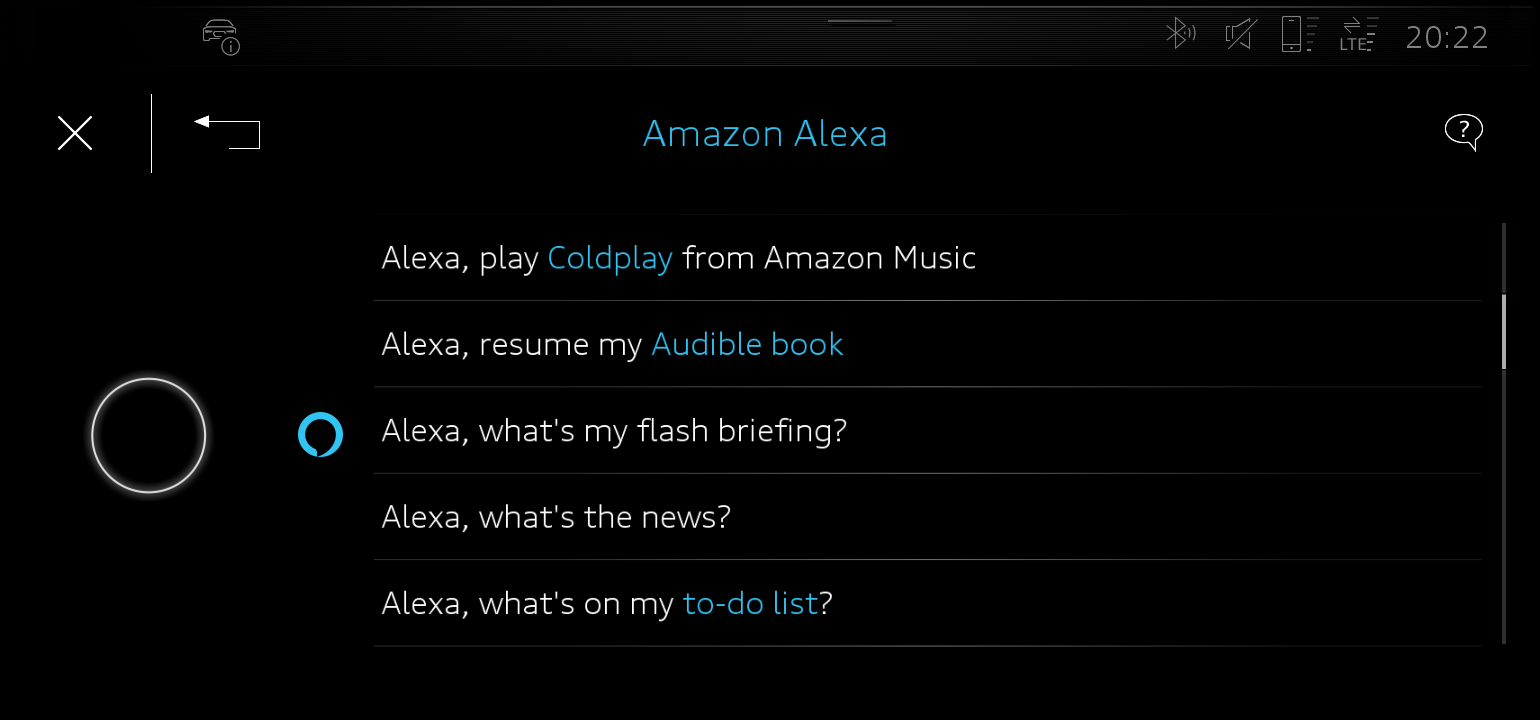 Stream, shop, get informed: Amazon Alexa in the Audi e-tron