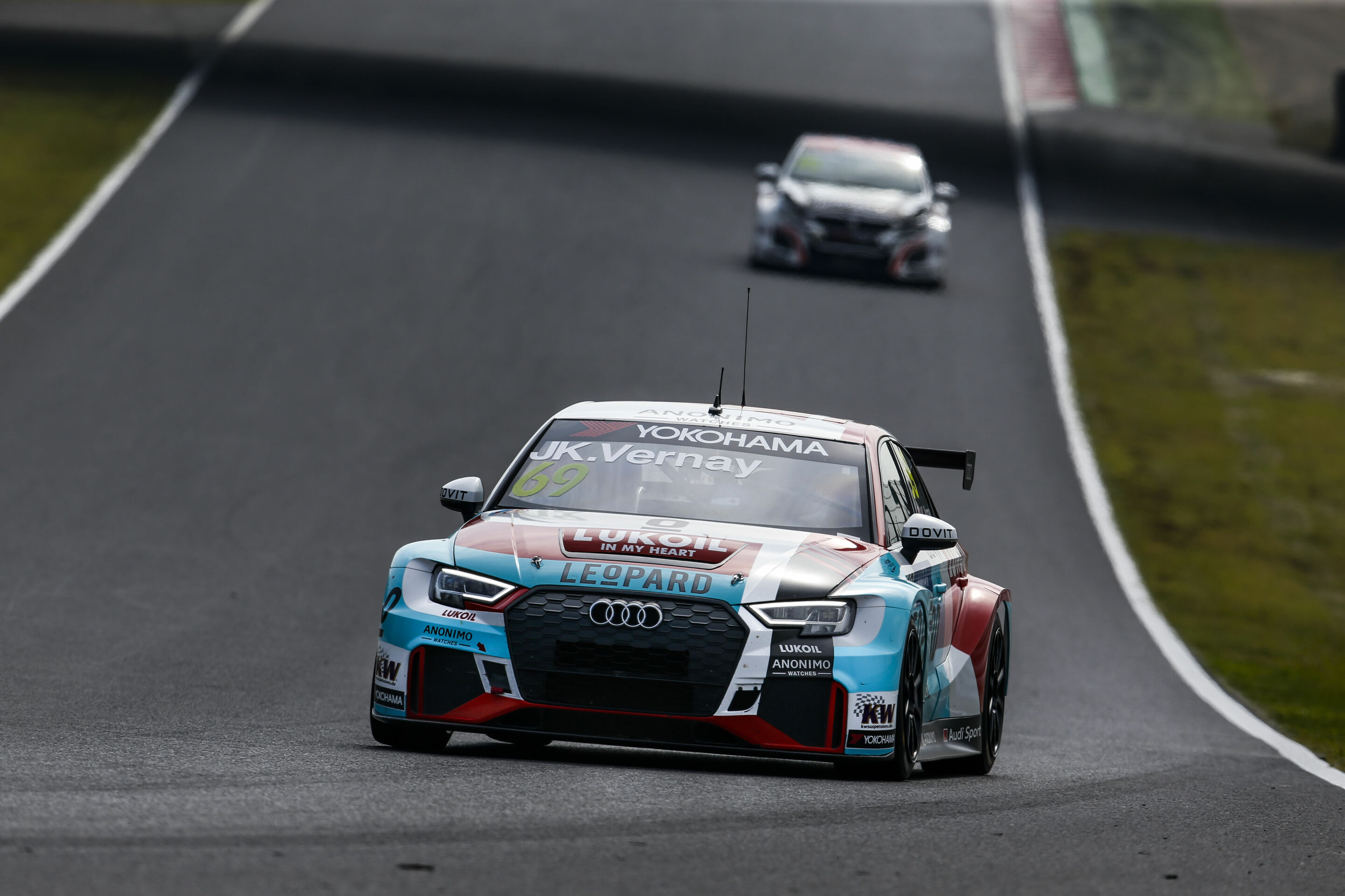 WTCR – FIA-Tourenwagen-Weltcup 2018 - Audi RS 3 LMS #69 (Audi Sport Leopard Lukoil Team), Jean-Karl Vernay