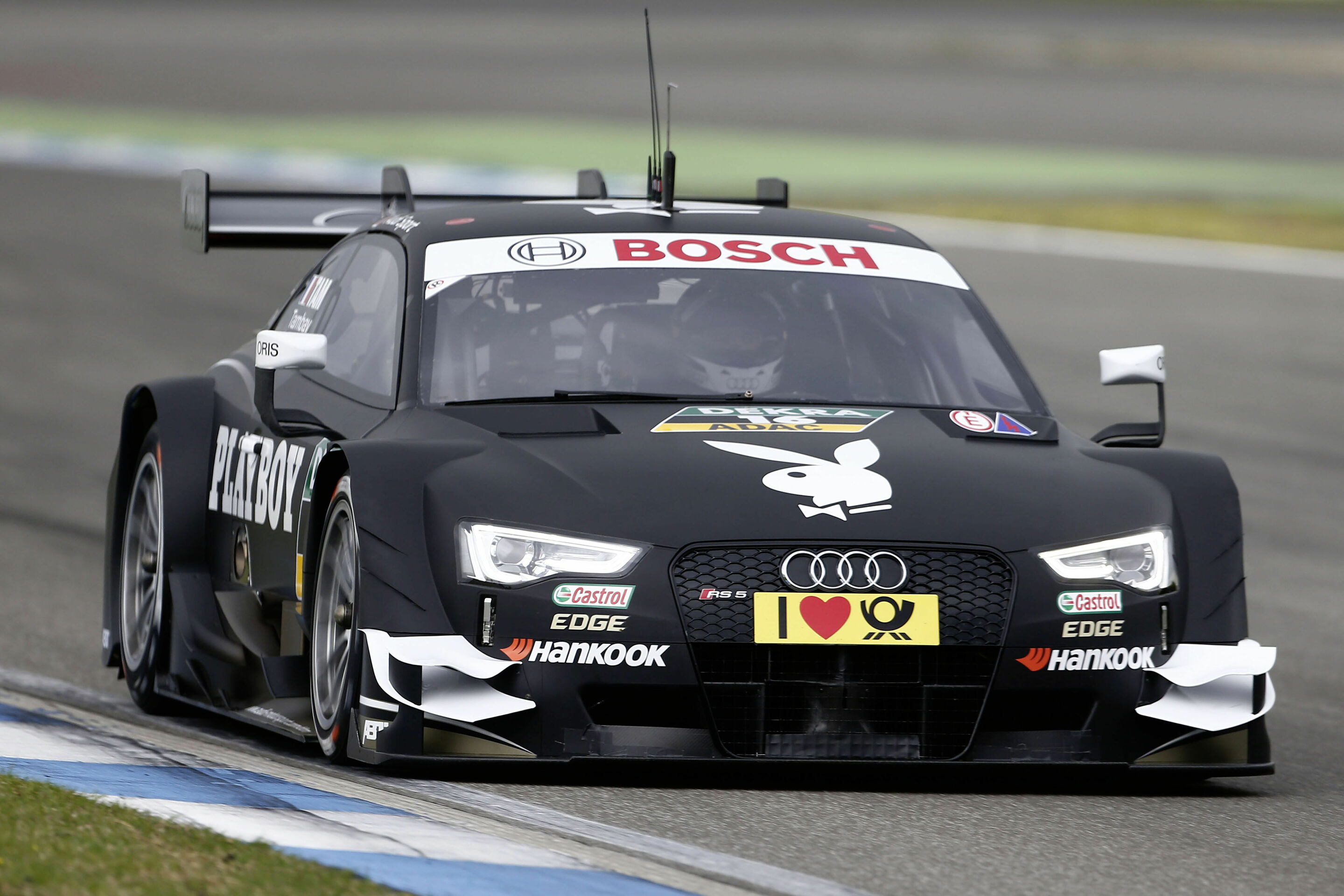 Audi driver Tambay to feature Playboy in the DTM