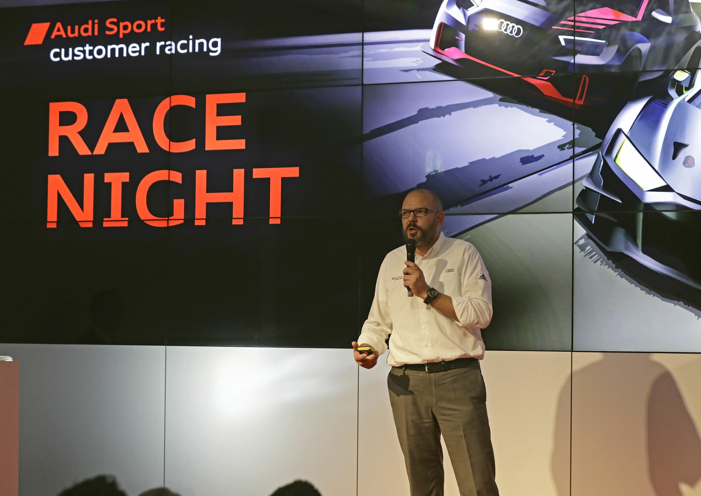 Audi Sport customer racing Race Night 2018