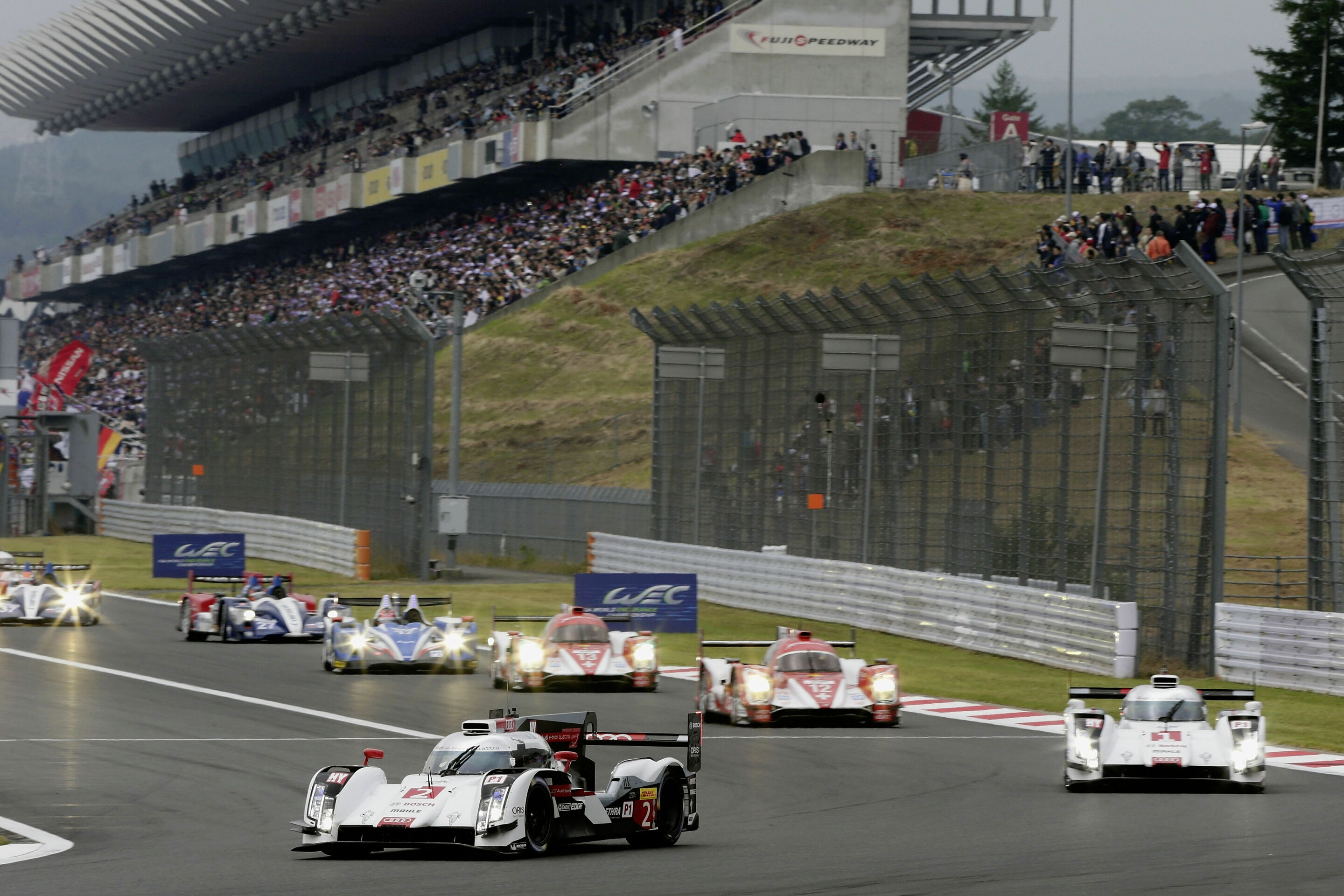 Audi maintains its challenge for WEC title in Japan