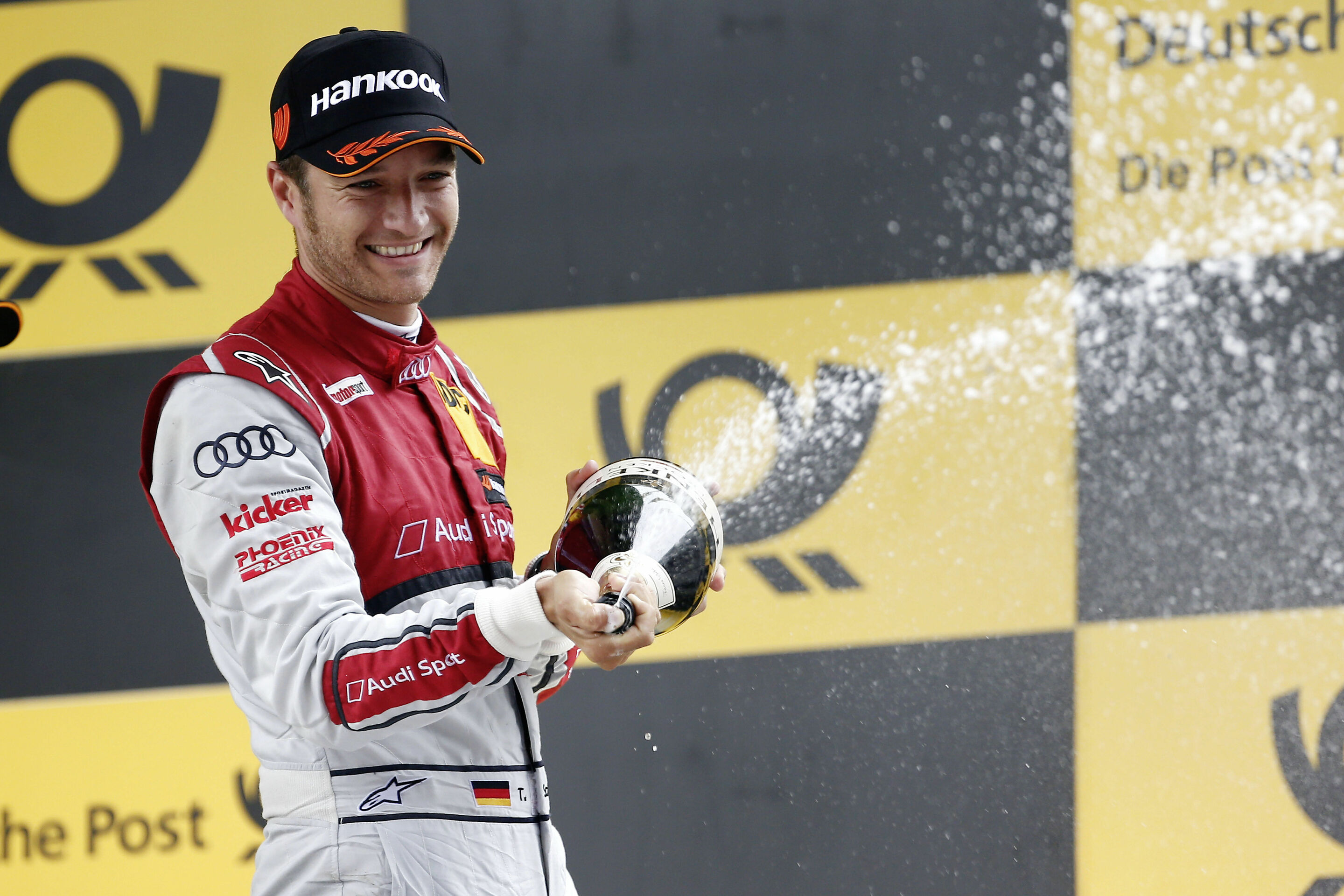Timo Scheider holt Platz drei für Audi
