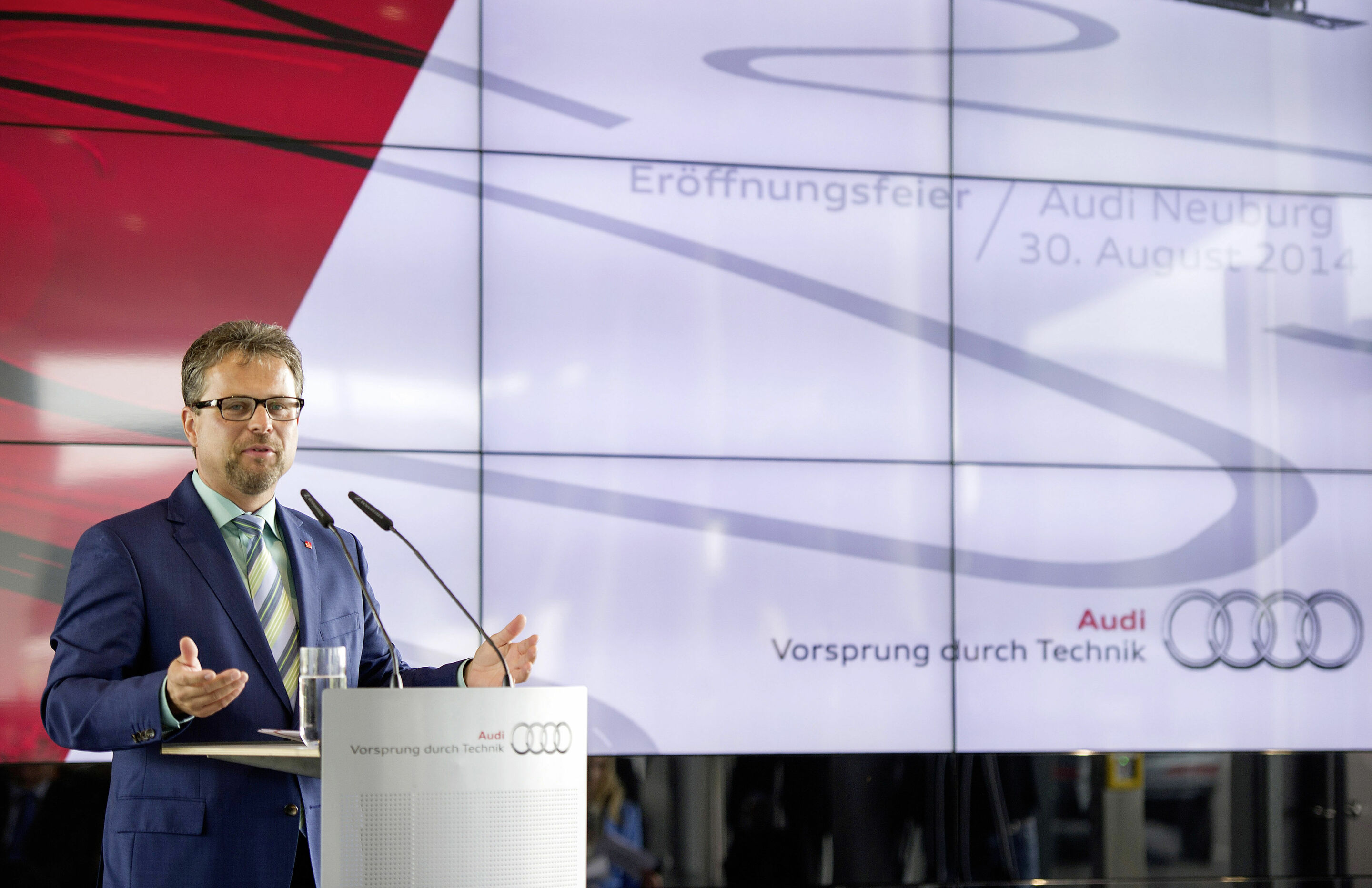 Audi eröffnet Hightech-Areal in Neuburg an der Donau