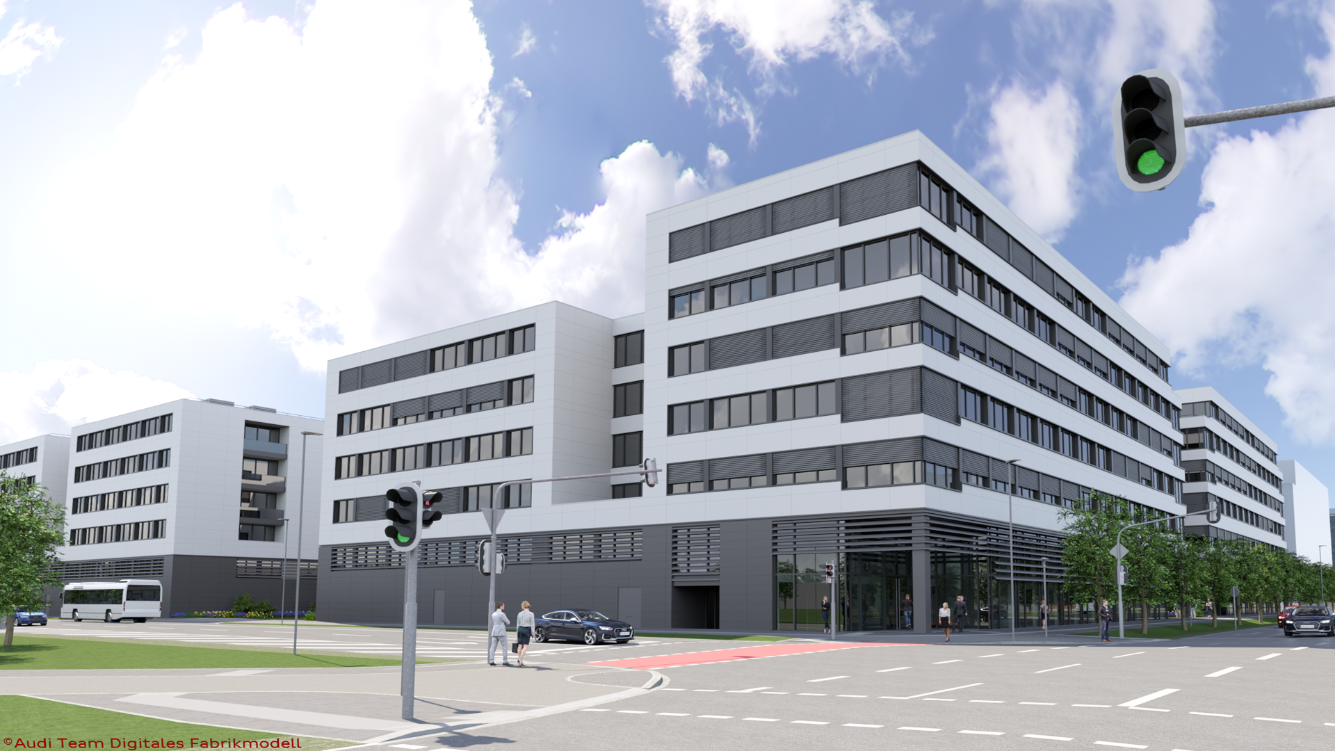 Für die Mobilität von morgen - Technologiepark IN-Campus für Audi und die Region Ingolstadt