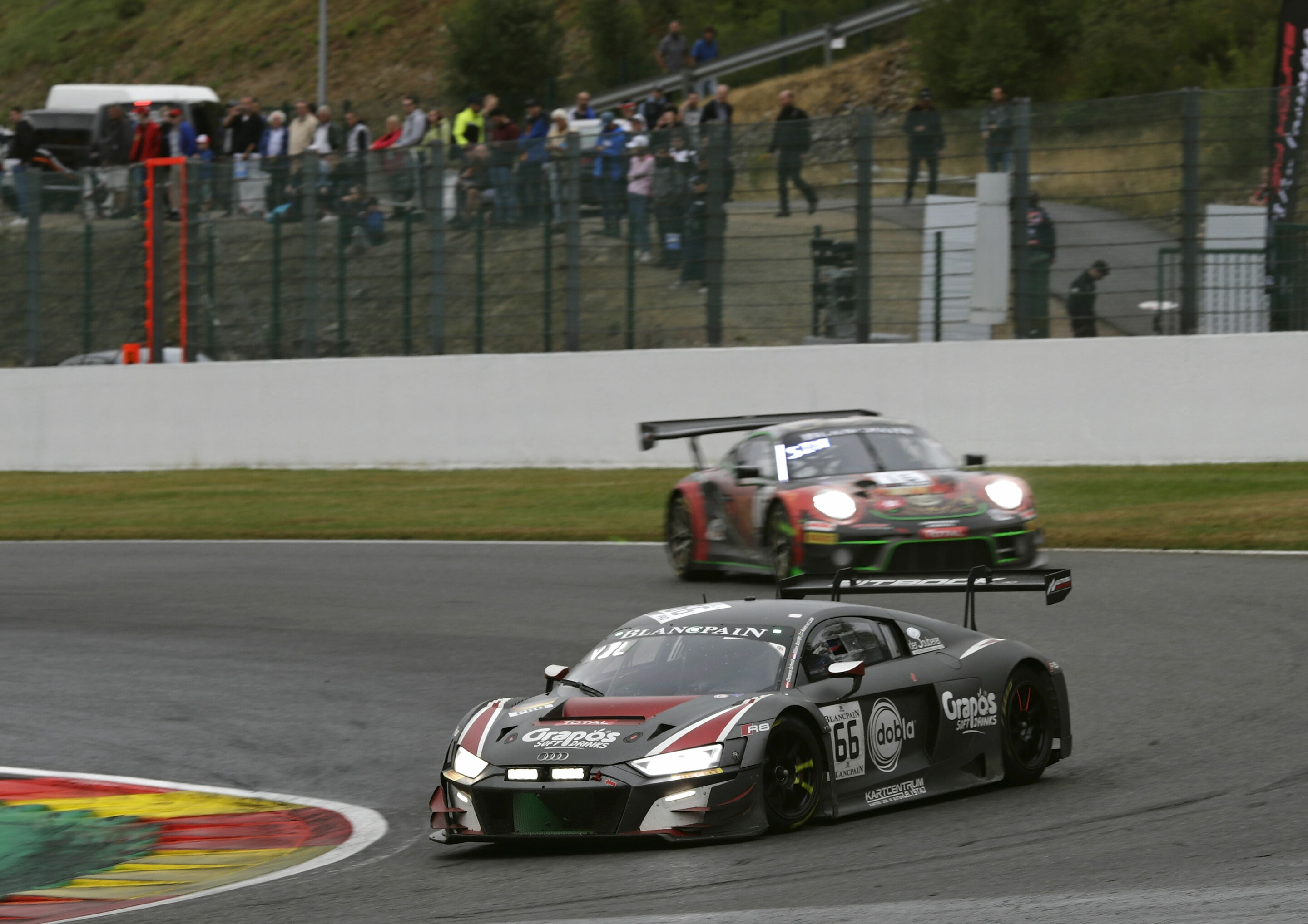 24h Spa 2019 - Audi R8 LMS #66 (Attempto Racing), Milan Dontje/Kelvin van der Linde/Clemens Schmid