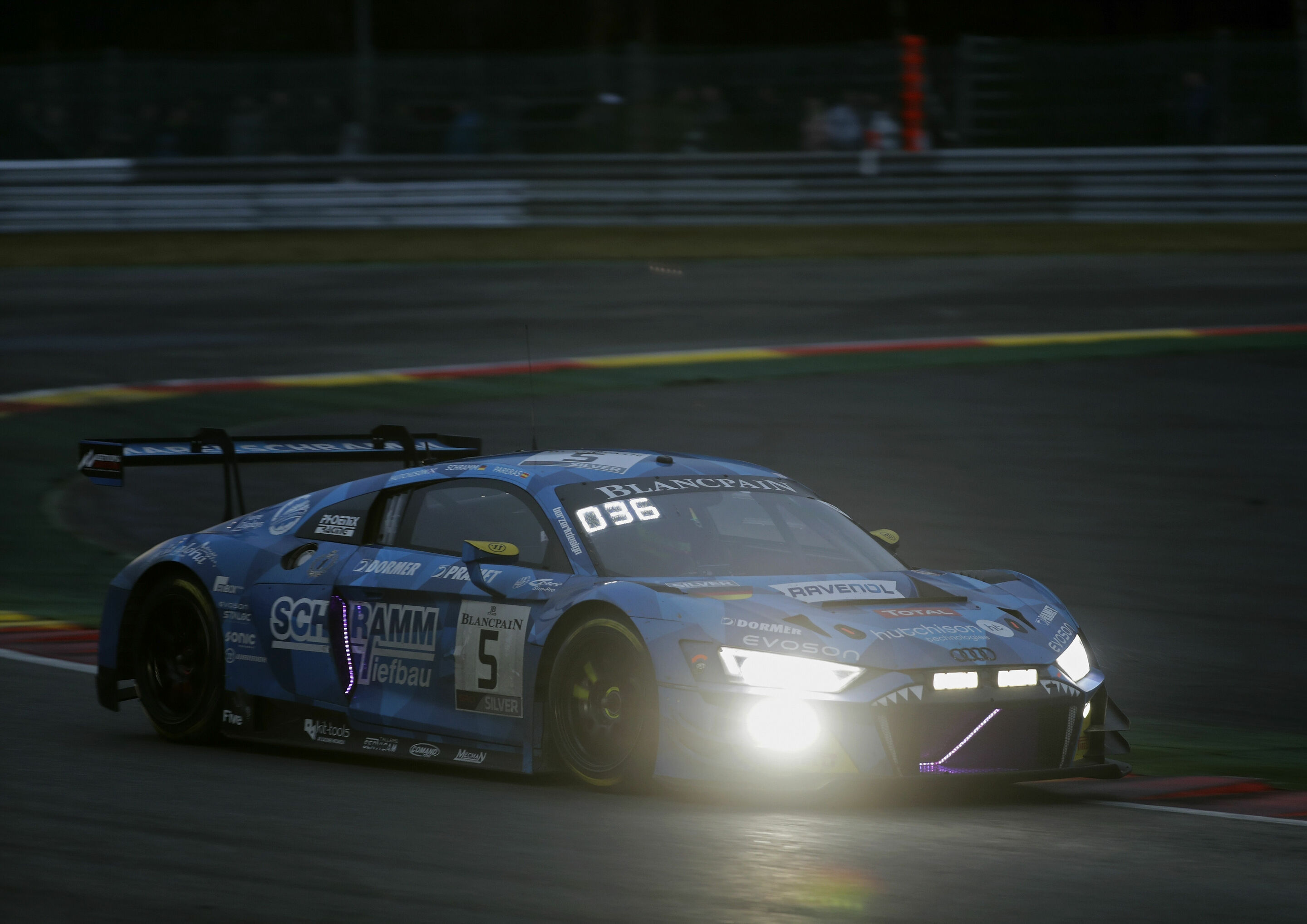 24h Spa 2019 - Audi R8 LMS #5 (Phoenix Racing), Finlay Hutchison/Ivan Pareras/Kim-Luis Schramm