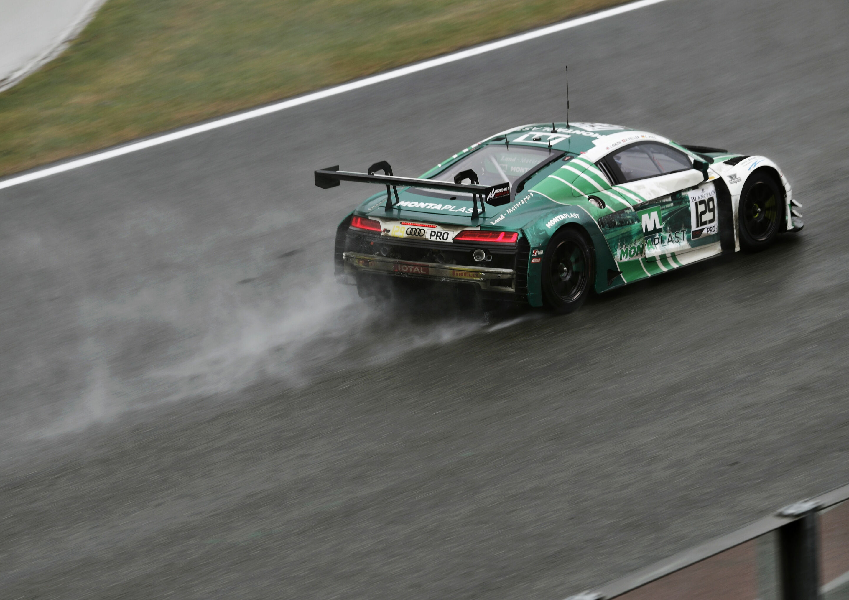 24h Spa 2019 - Audi R8 LMS #129 (Montaplast by Land-Motorsport), Ricardo Feller/Jamie Green/Christopher Mies