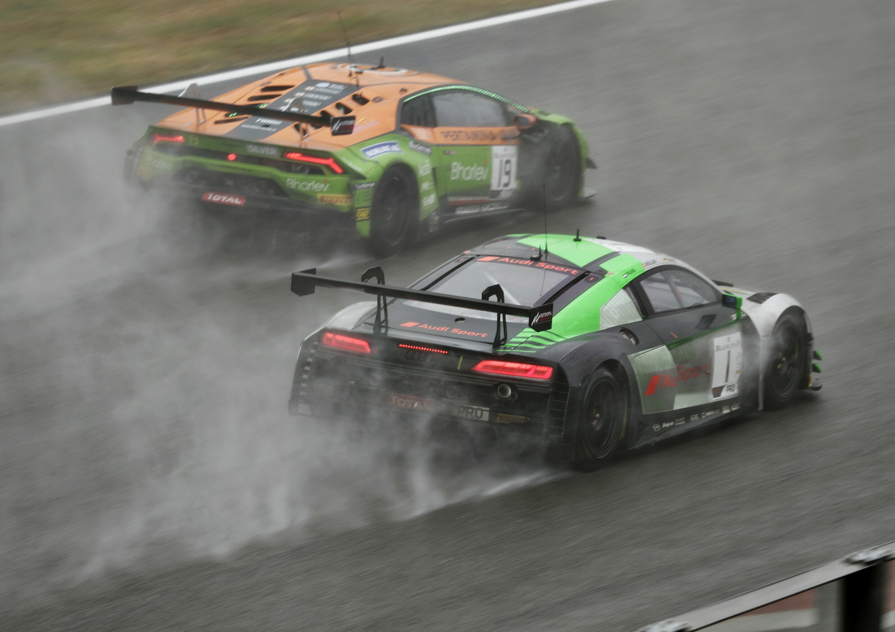 24h Spa 2019 - Audi R8 LMS #1 (Audi Sport Team WRT), Robin Frijns/Nico Müller/René Rast