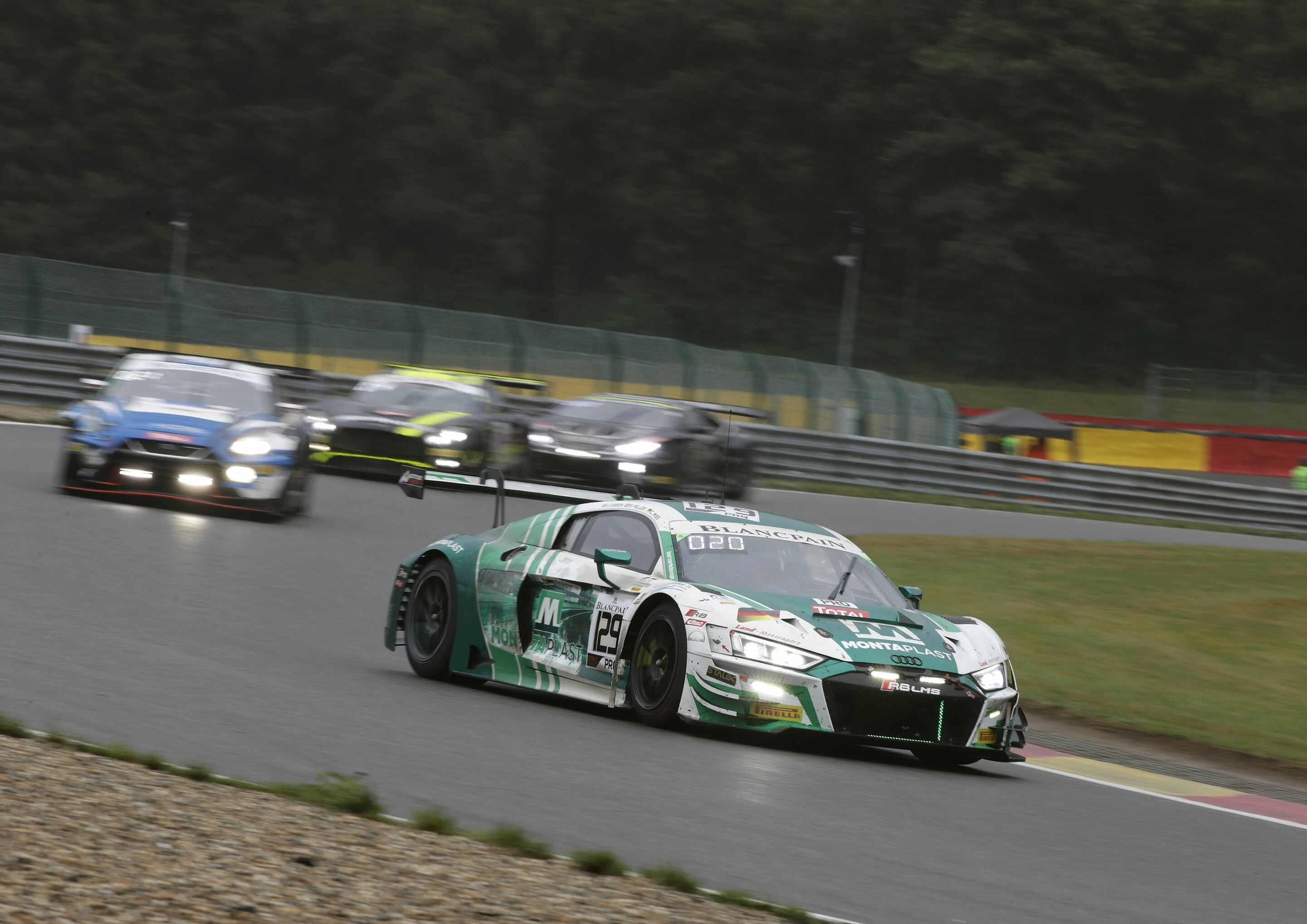 24h Spa 2019 - Audi R8 LMS #129 (Montaplast by Land-Motorsport), Ricardo Feller/Jamie Green/Christopher Mies