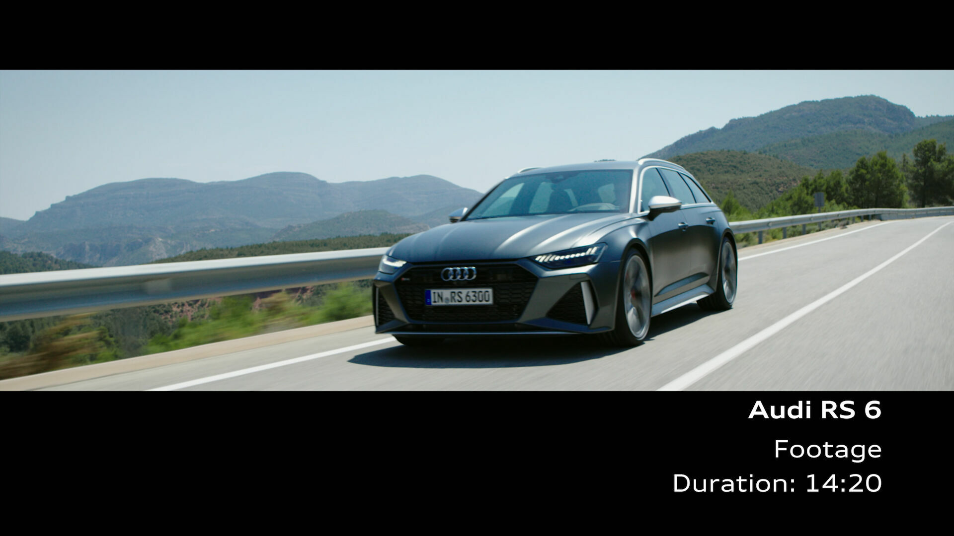 Audi RS 6 Footage - Audi RS 6 Footage