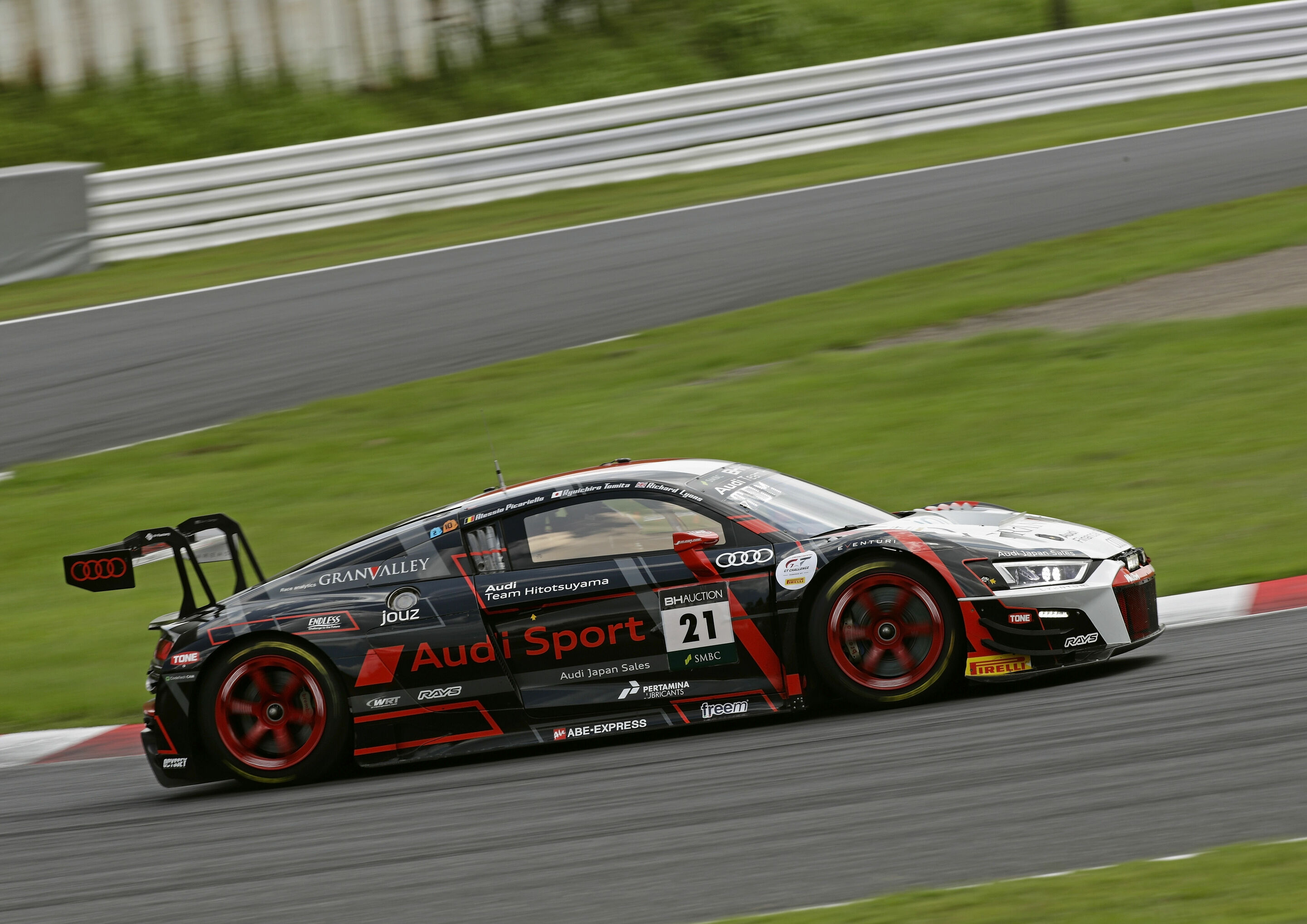 10h Suzuka 2019 - Audi R8 LMS #21 (Audi Team Hitotsuyama), Richard Lyons/Alessio Picariello/Ryuichiro Tomita