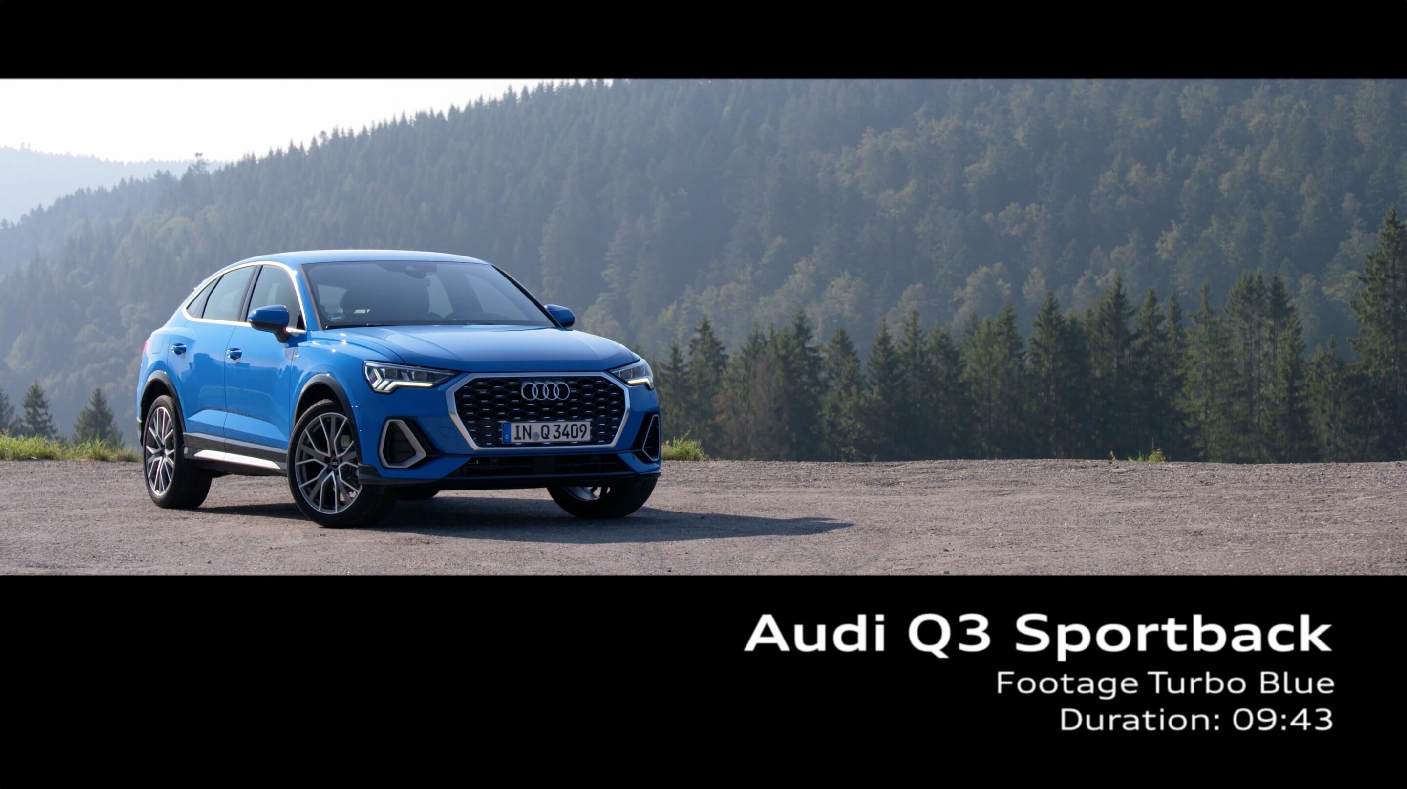 Footage Audi Q3 Sportback Turbo Blue - Footage Audi Q3 Sportback Turbo Blue