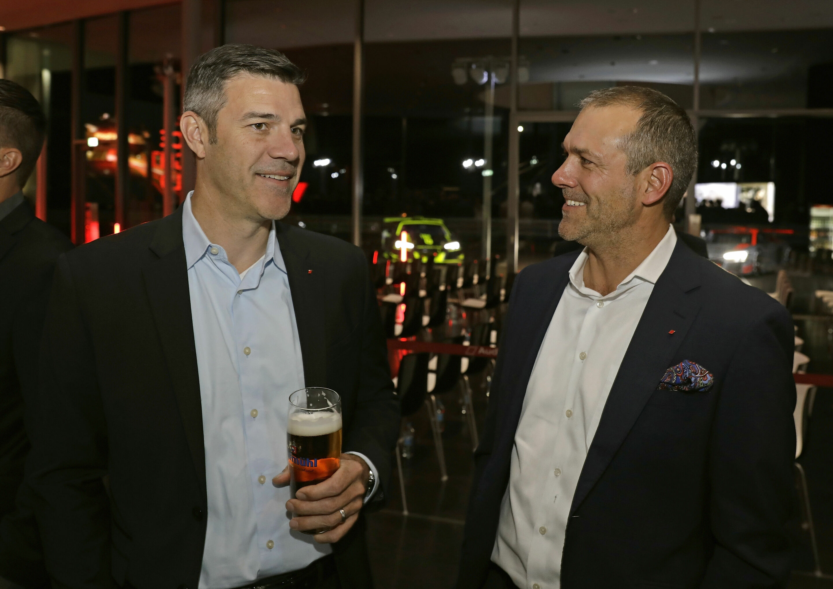 Audi Sport customer racing Race Night 2019 - Tristan Herbert, Andy Sattler