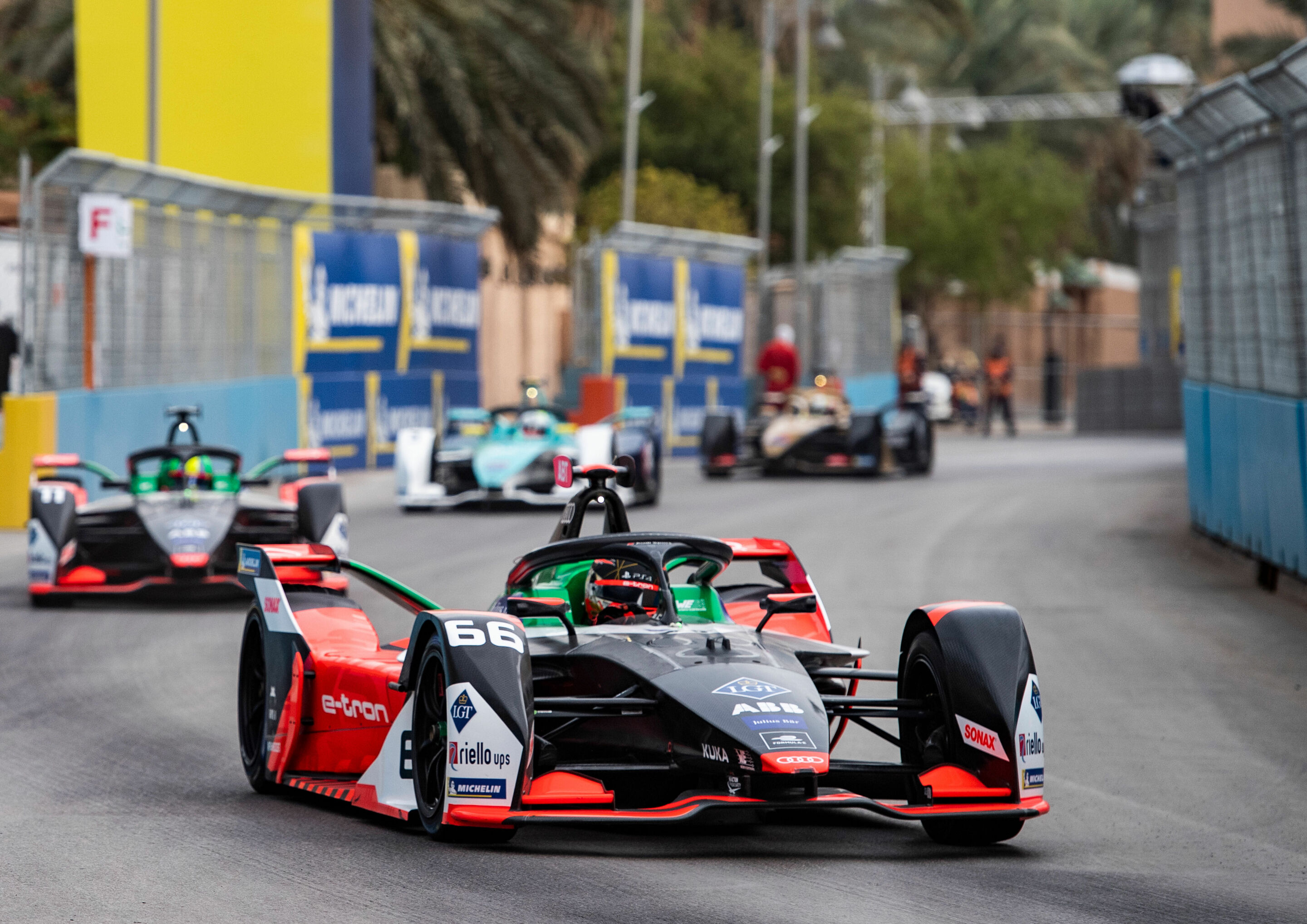 Formel E, Diriyah E-Prix 2019 - Audi e-tron FE06 #66 (Audi Sport ABT Schaeffler), Daniel Abt