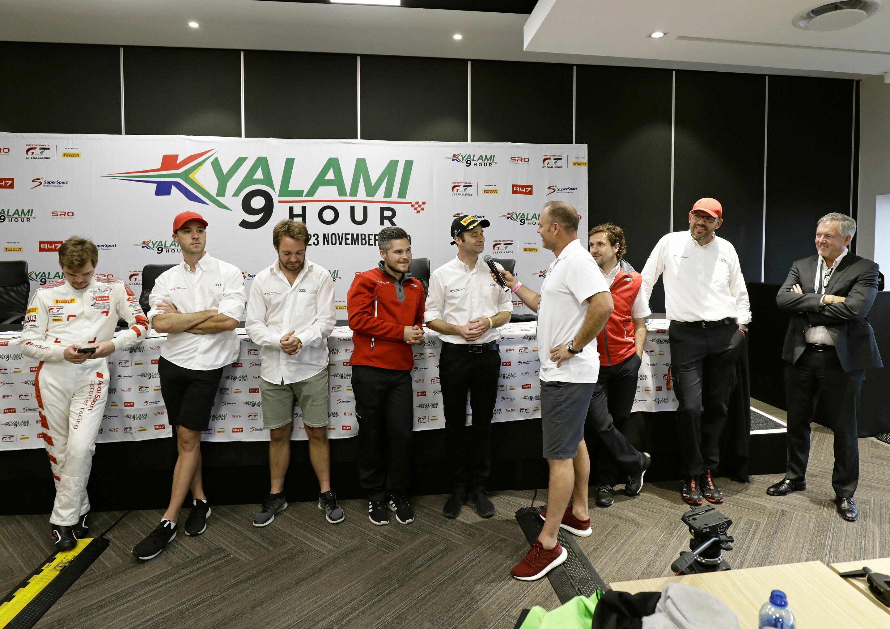 9h Kyalami 2019 - Dries Vanthoor, Kelvin van der Linde, Frédéric Vervisch, Christopher Mies, Christopher Haase, Markus Winkelhock, Chris Reinke