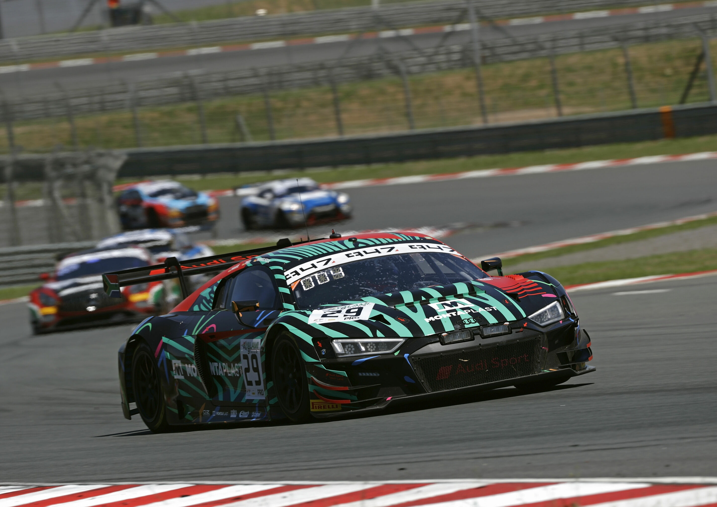 9h Kyalami 2019 - Audi R8 LMS #29 (Audi Sport Team Land), Christopher Haase/Christopher Mies/Markus Winkelhock