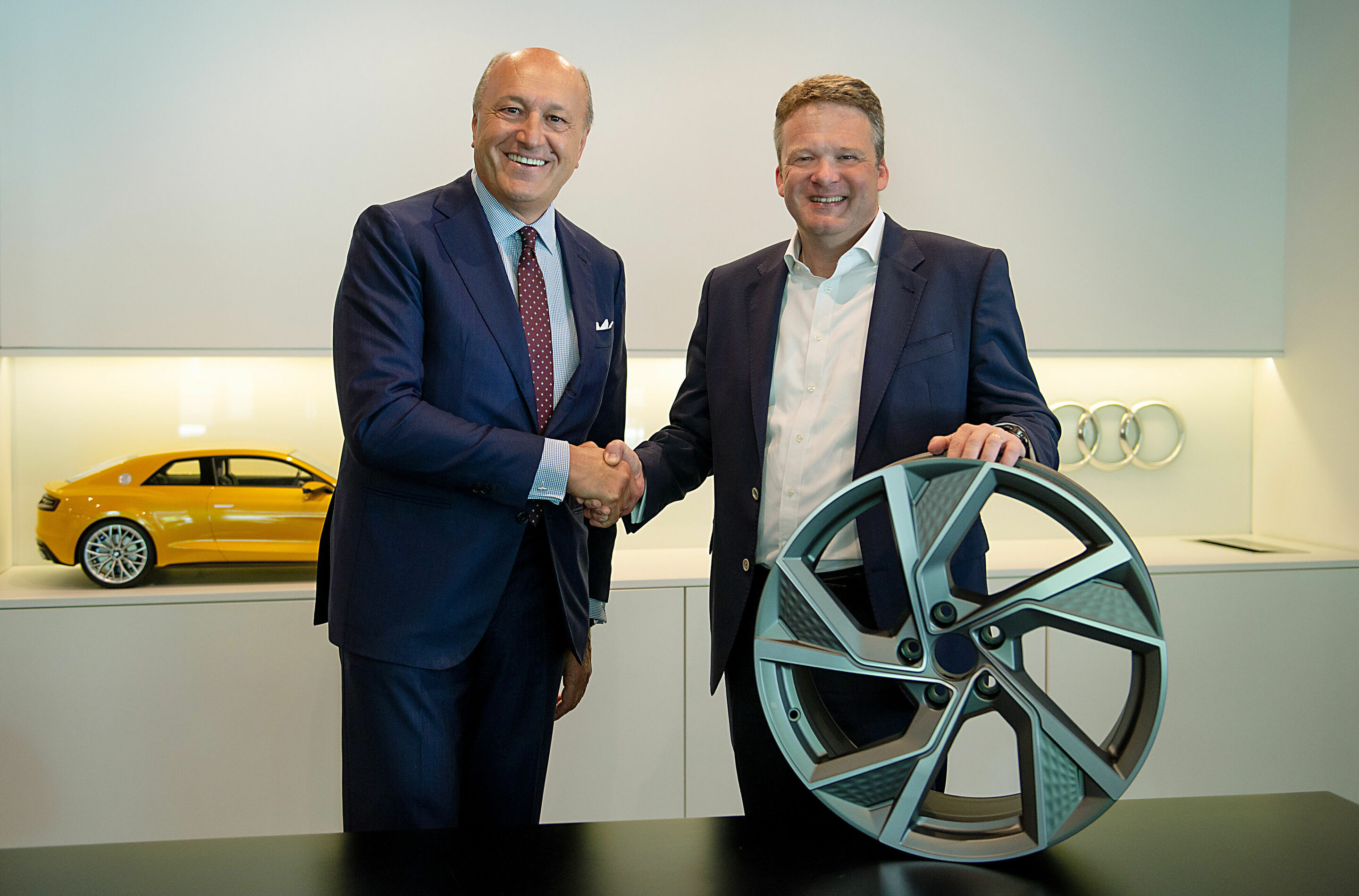 Audi und Cromodora: Kooperation für nachhaltiges und kosteneffizientes Räderwerk