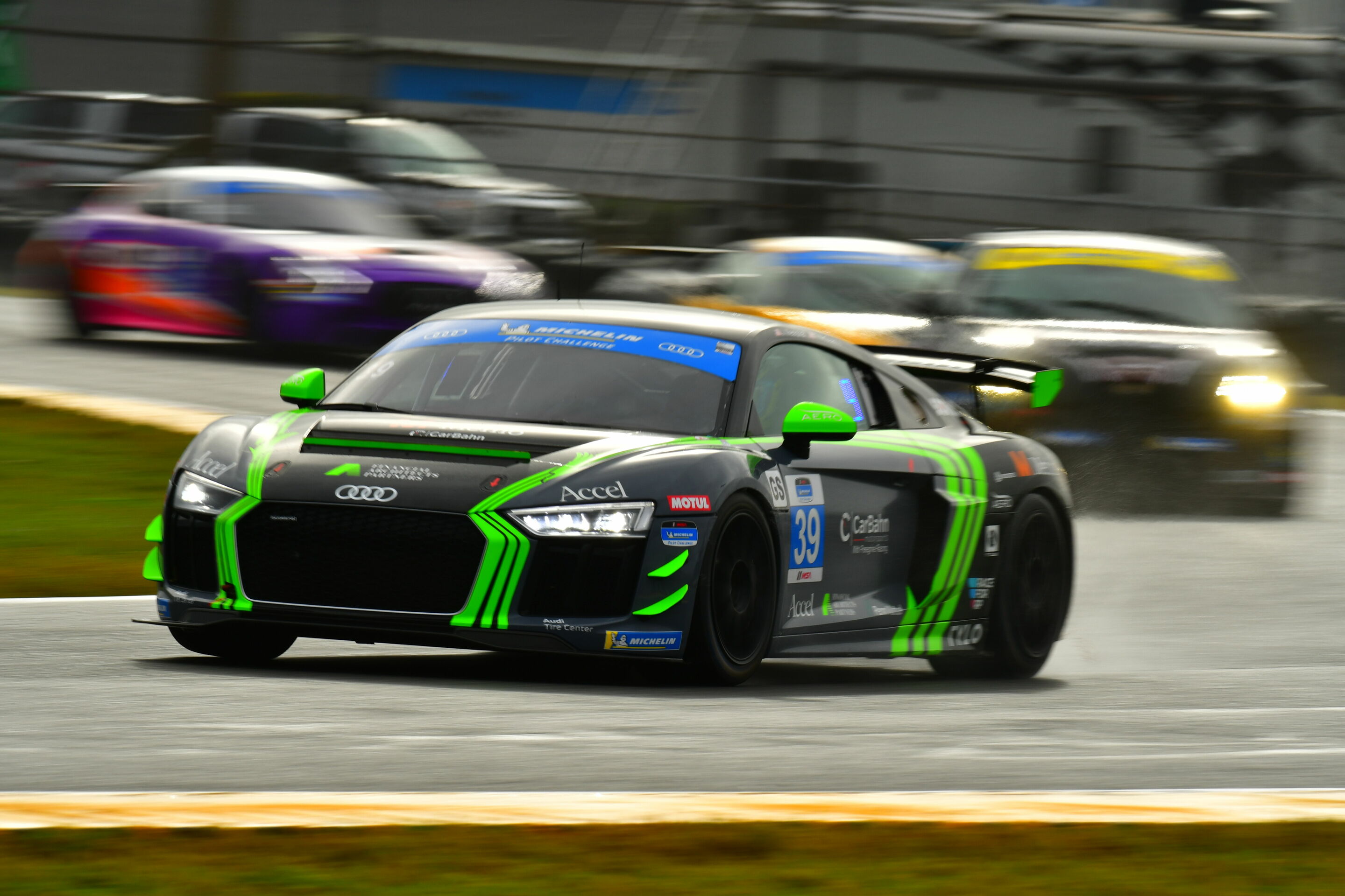 IMSA Michelin Pilot Challenge 2020 - Audi R8 LMS GT4 #39 (CarBahn with Peregrine Racing), Tyler McQuarrie/Jeff Westphal