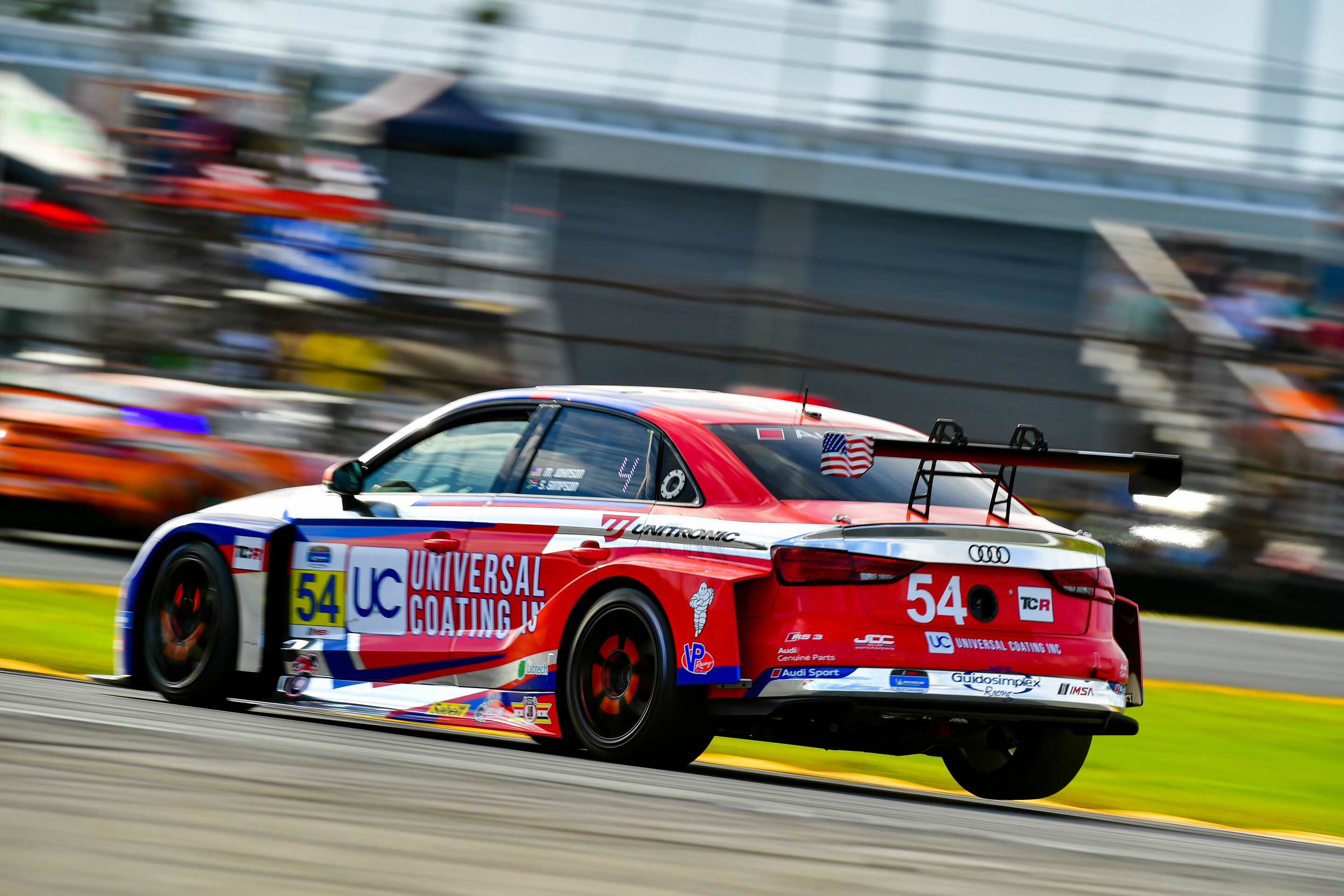 IMSA Michelin Pilot Challenge 2020 - Audi RS 3 LMS #54 (JDC-Miller MotorSports), Michael Johnson/Stephen Simpson