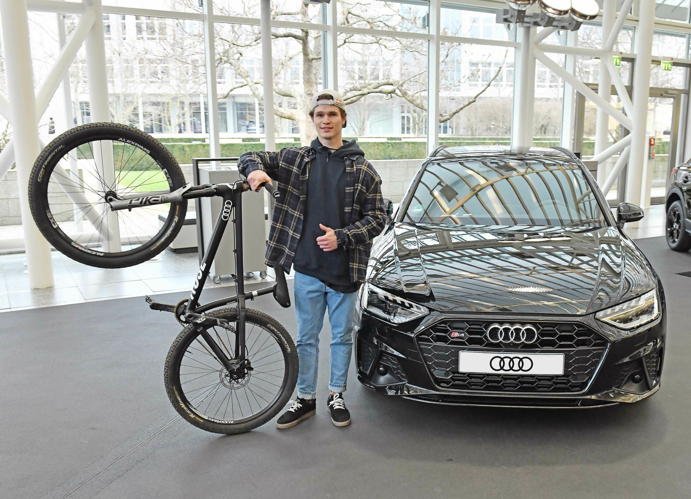 New cars for the Audi Nines athletes
