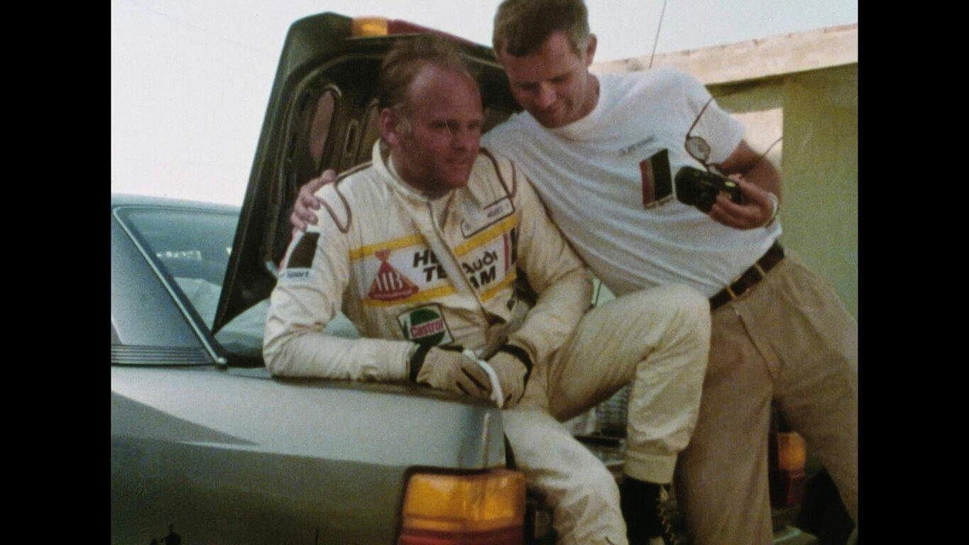 Stig Blomqvist historisches Footage 1984 - Historical footage of Stig Blomqvist at the Rallye Monaco in 1984.