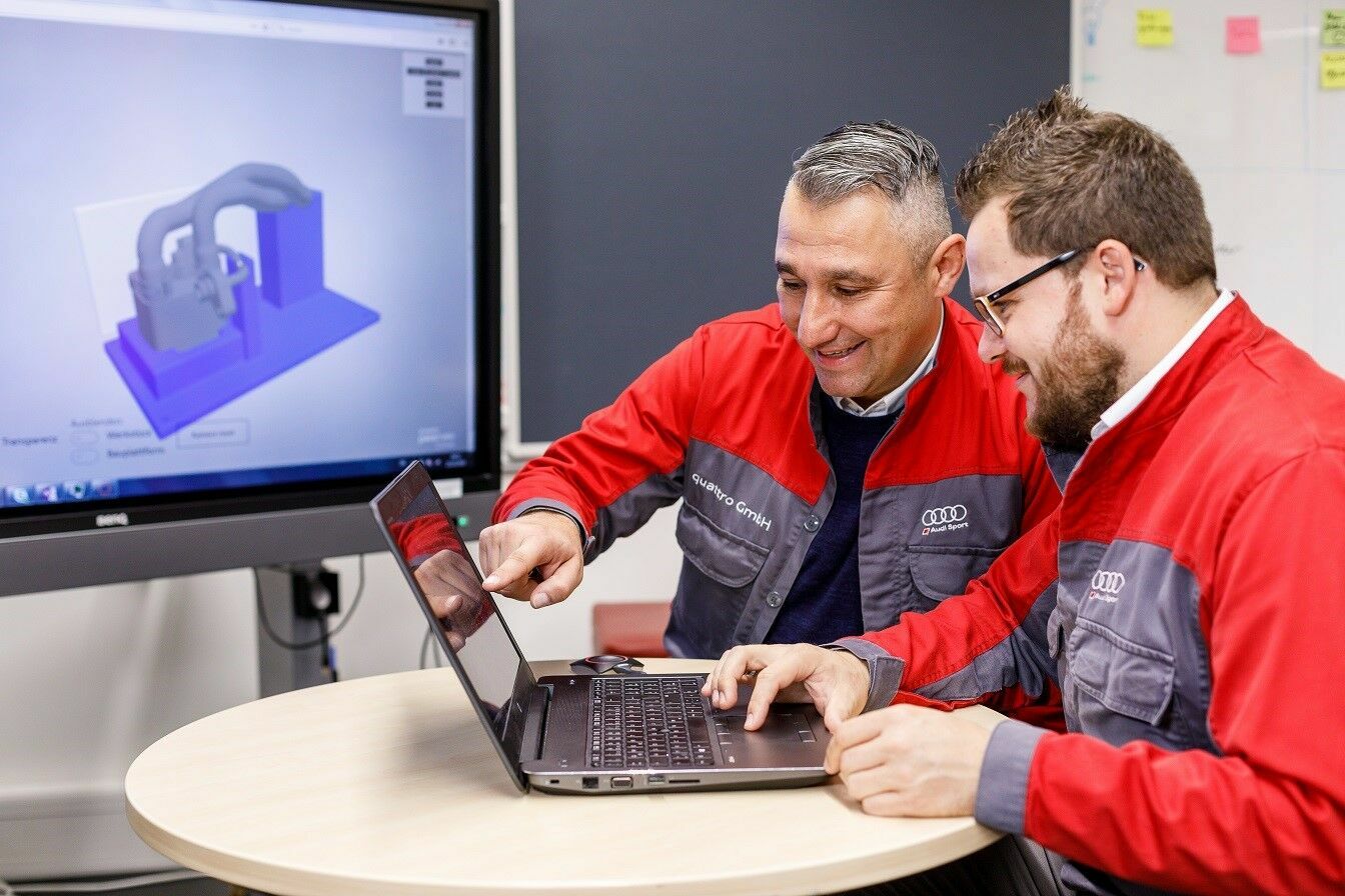 Audi Demonstrating 3D Printing Expertise with In-House Design Software in Neckarsulm
