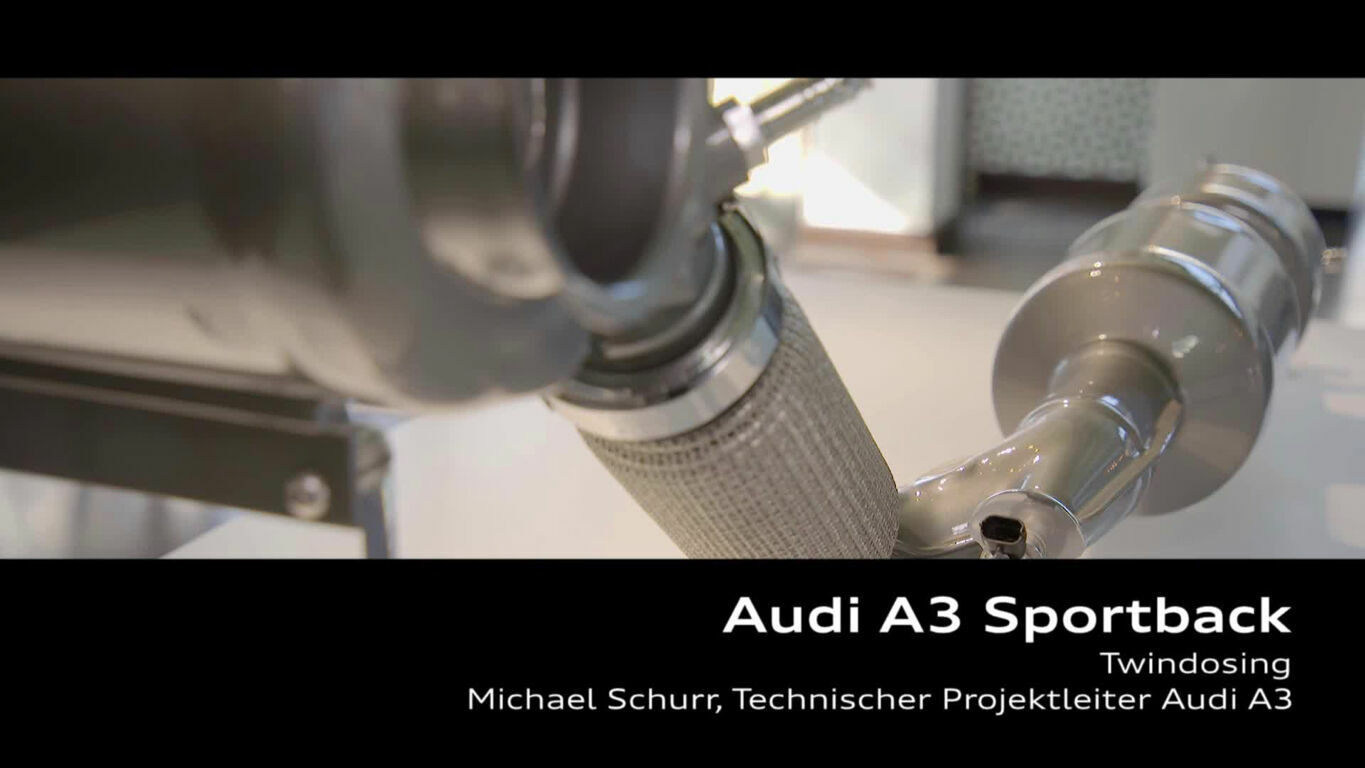 Audi A3 Sportback Twindosing Footage - Audi A3 Sportback Twindosing Footage