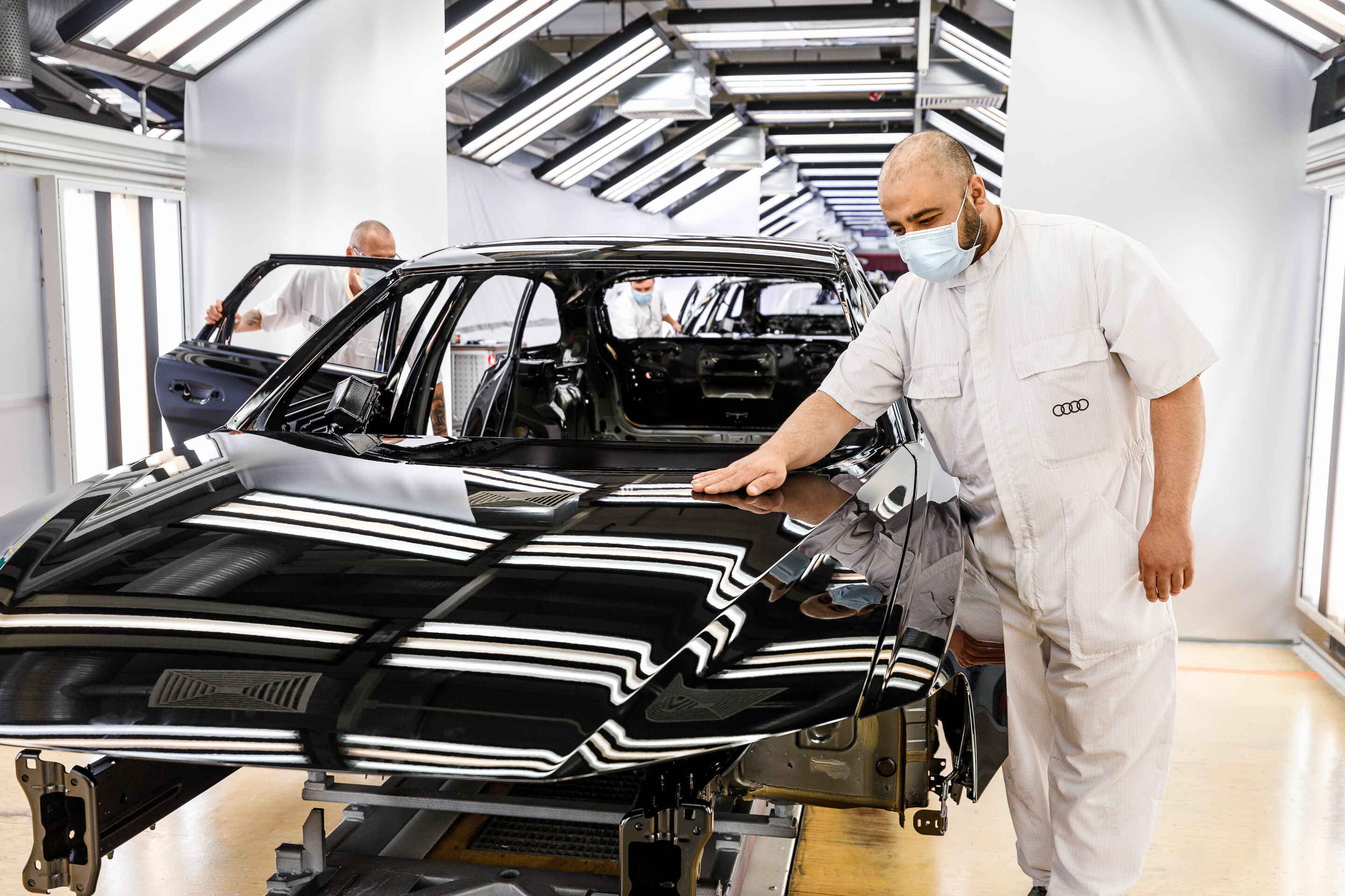 Fahrzeugproduktion am Audi-Standort Neckarsulm läuft wieder an