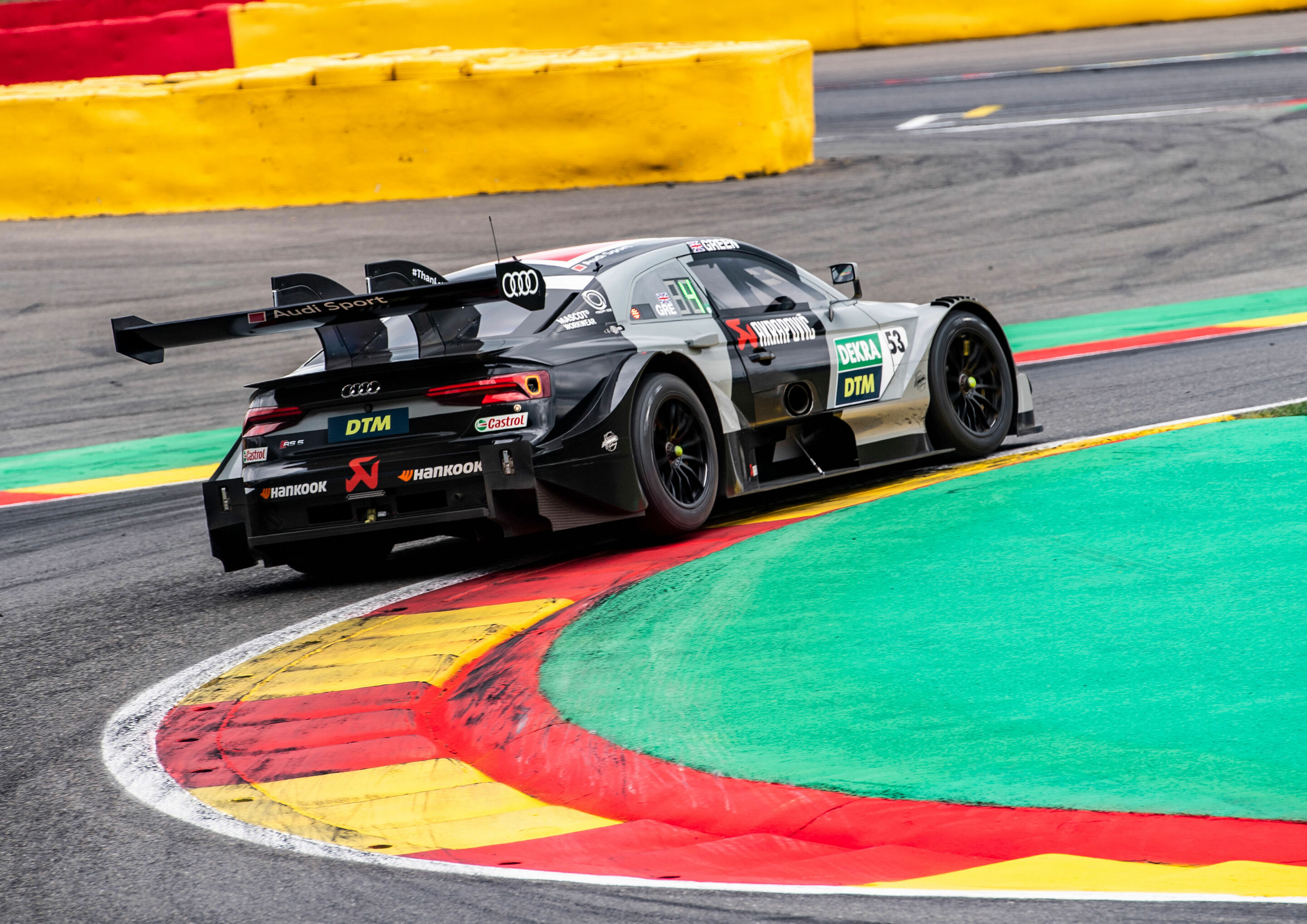 DTM 2020, Spa-Francorchamps - Akrapovič Audi RS 5 DTM #53 (Audi Sport Team Rosberg), Jamie Green