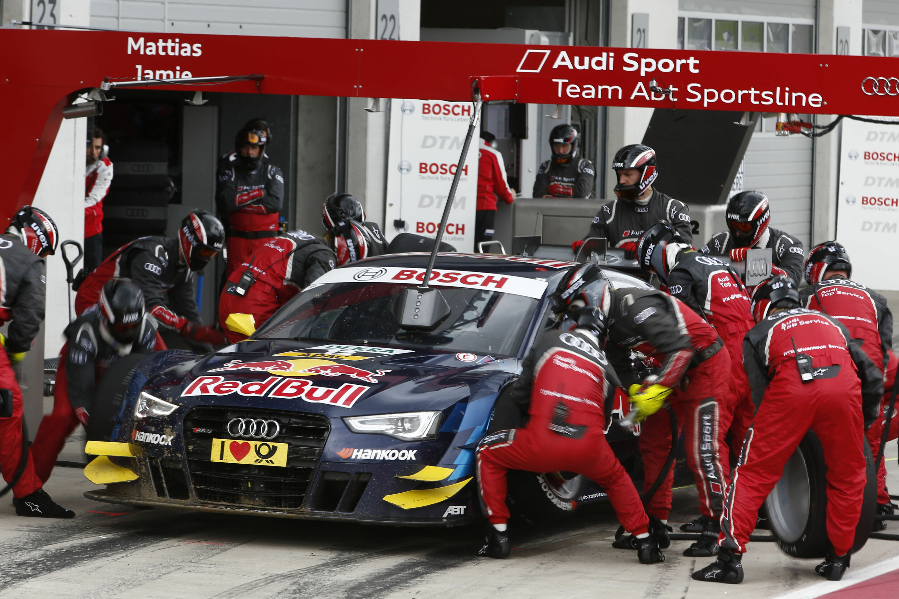 Sheer suspense: Audi RS 5 DTM at Lausitz
