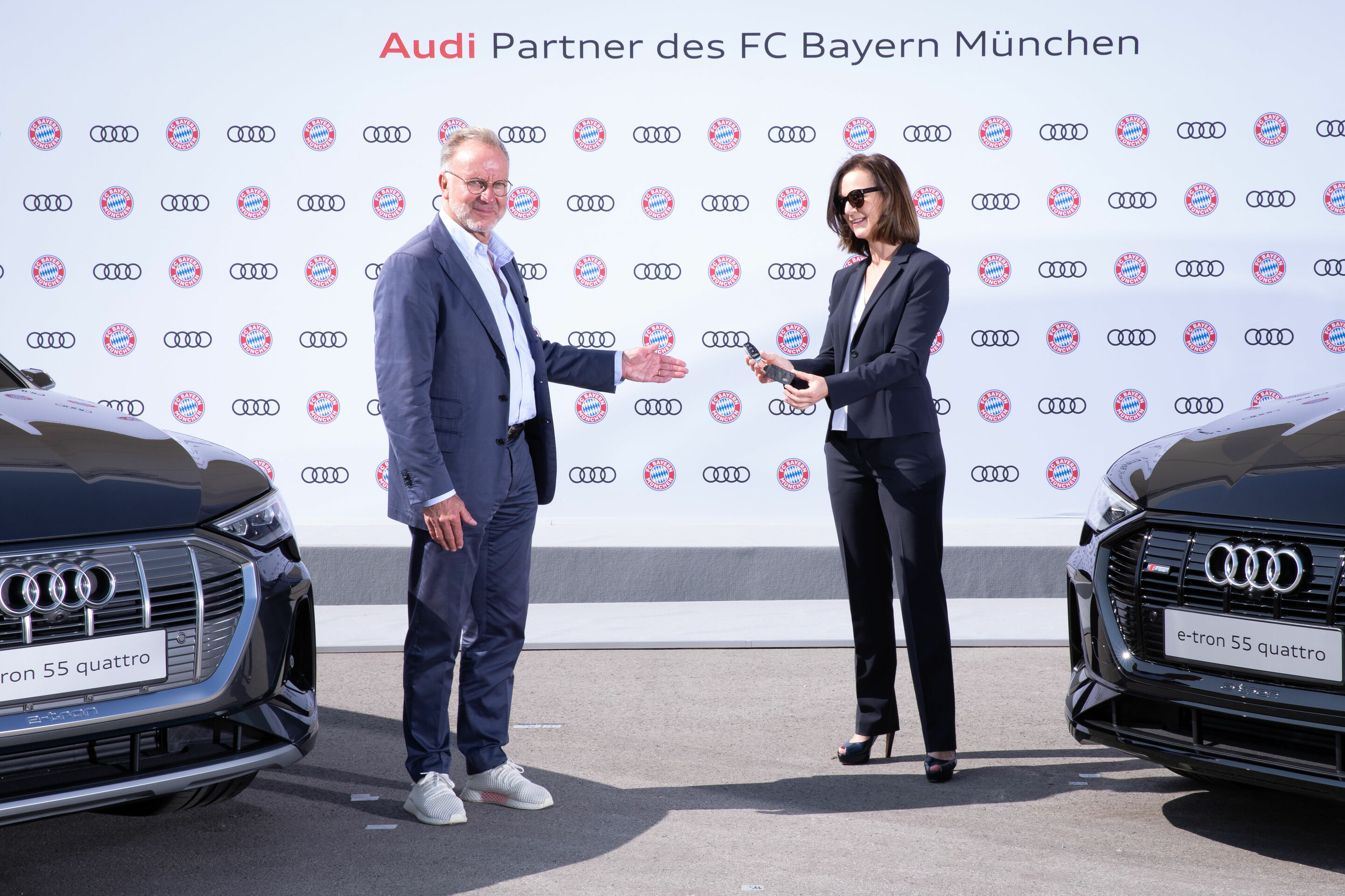 Audi elektrifiziert den FC Bayern München