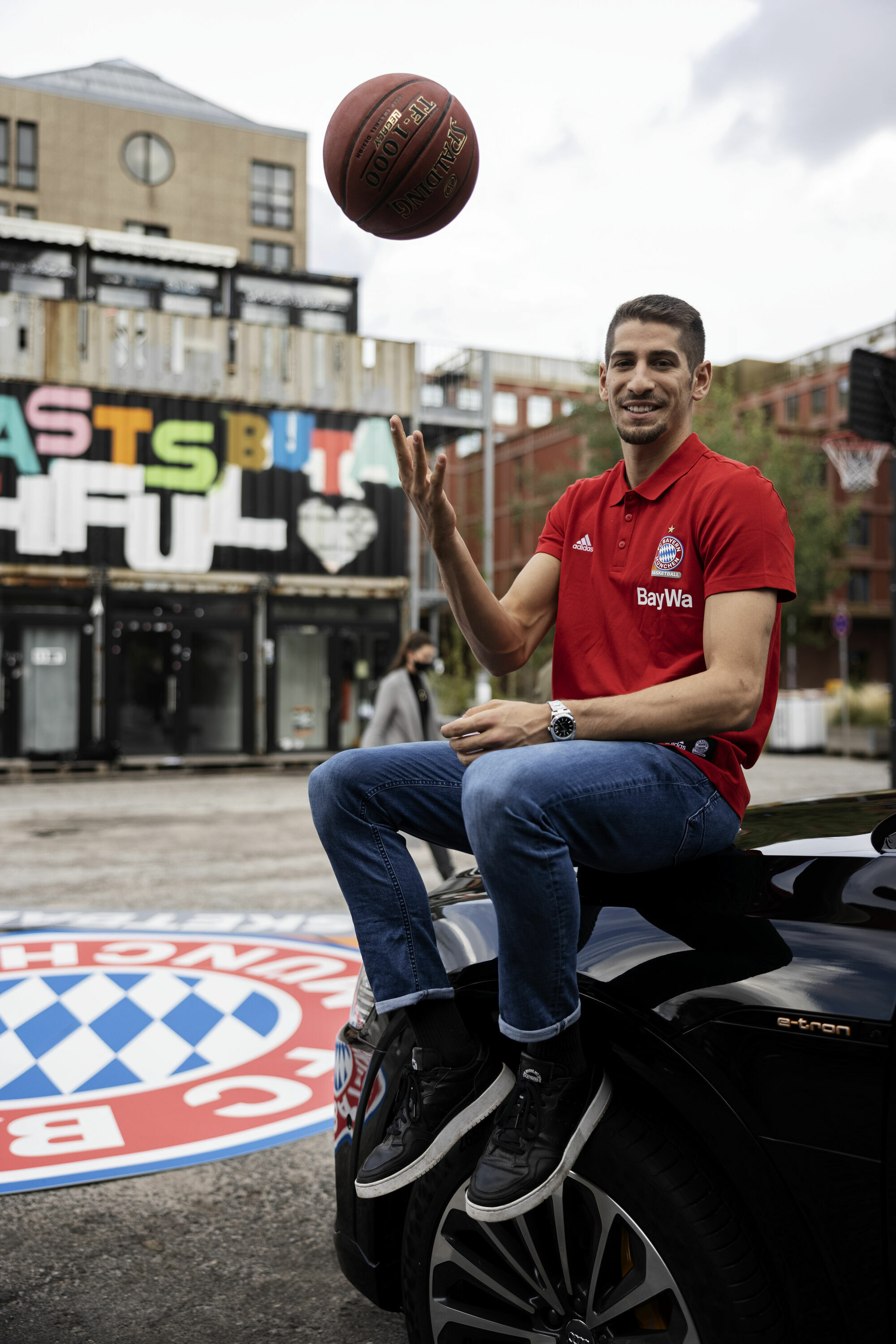 Neue Audi-Modelle für Basketballer des FC Bayern