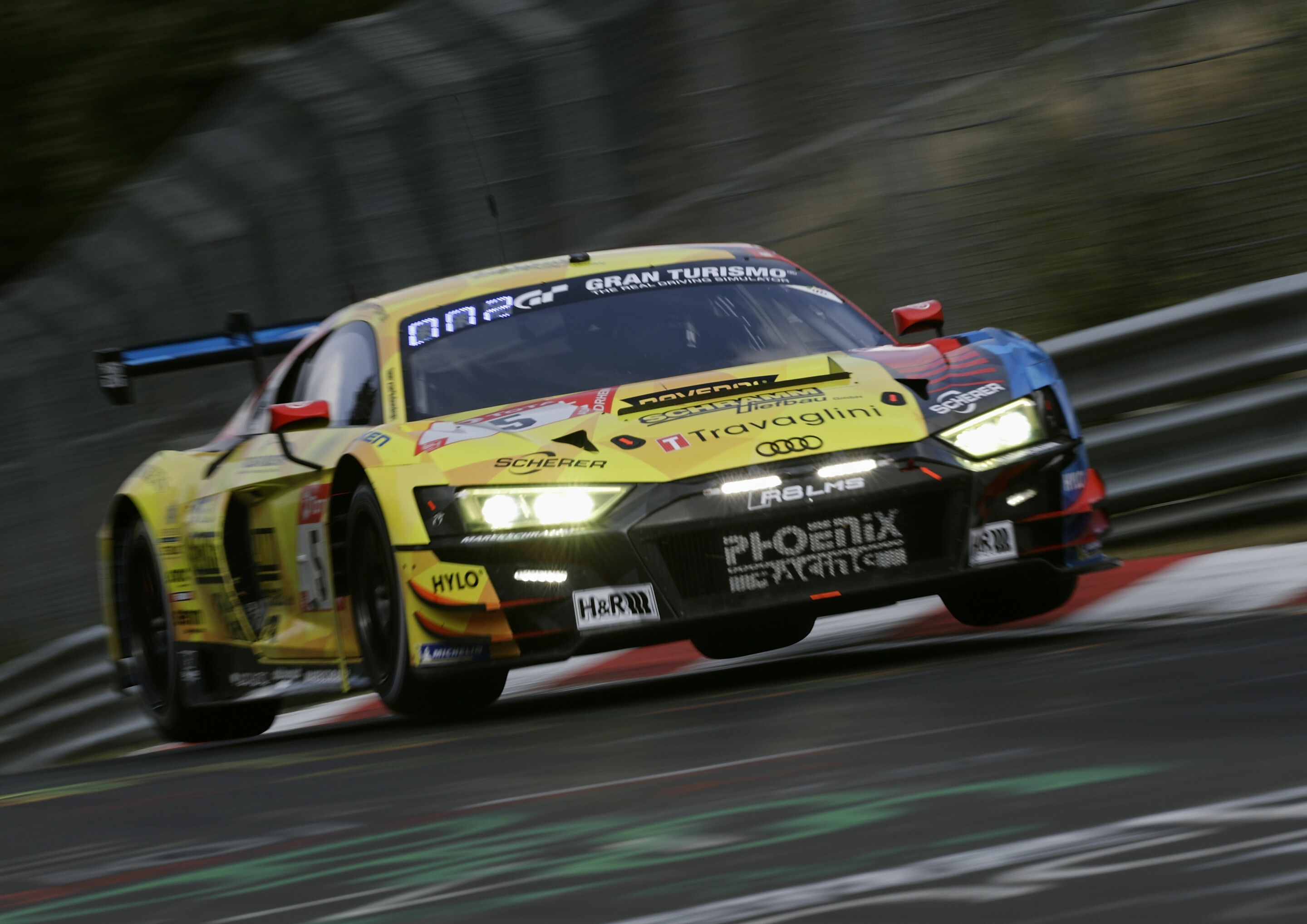 24h Nürburgring 2020 - Audi R8 LMS #5 (Phoenix Racing), Michele Beretta/Jules Gounon/Kim-Luis Schramm/Frank Stippler