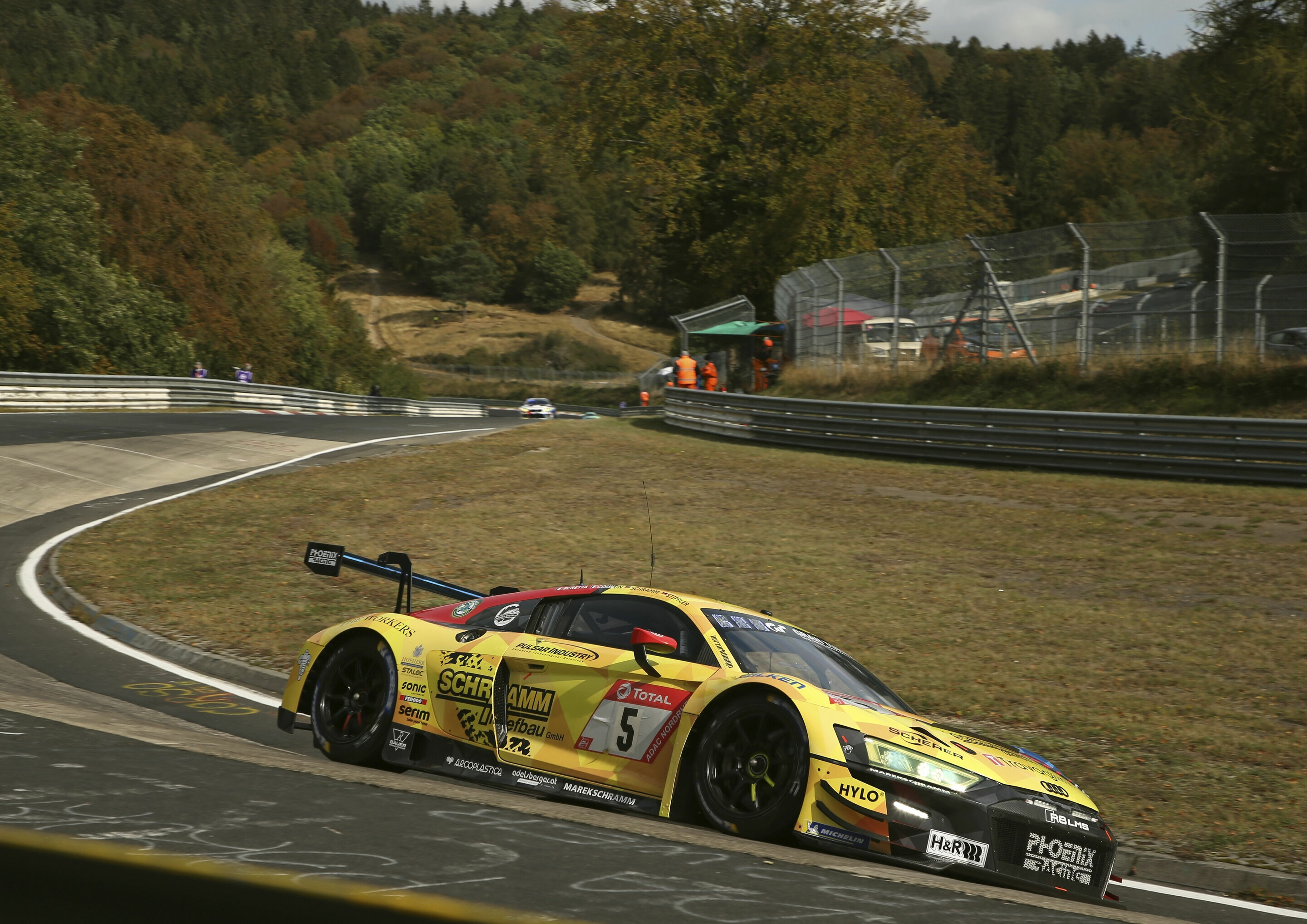 24h Nürburgring 2020 - Audi R8 LMS #5 (Phoenix Racing), Michele Beretta/Jules Gounon/Kim-Luis Schramm/Frank Stippler