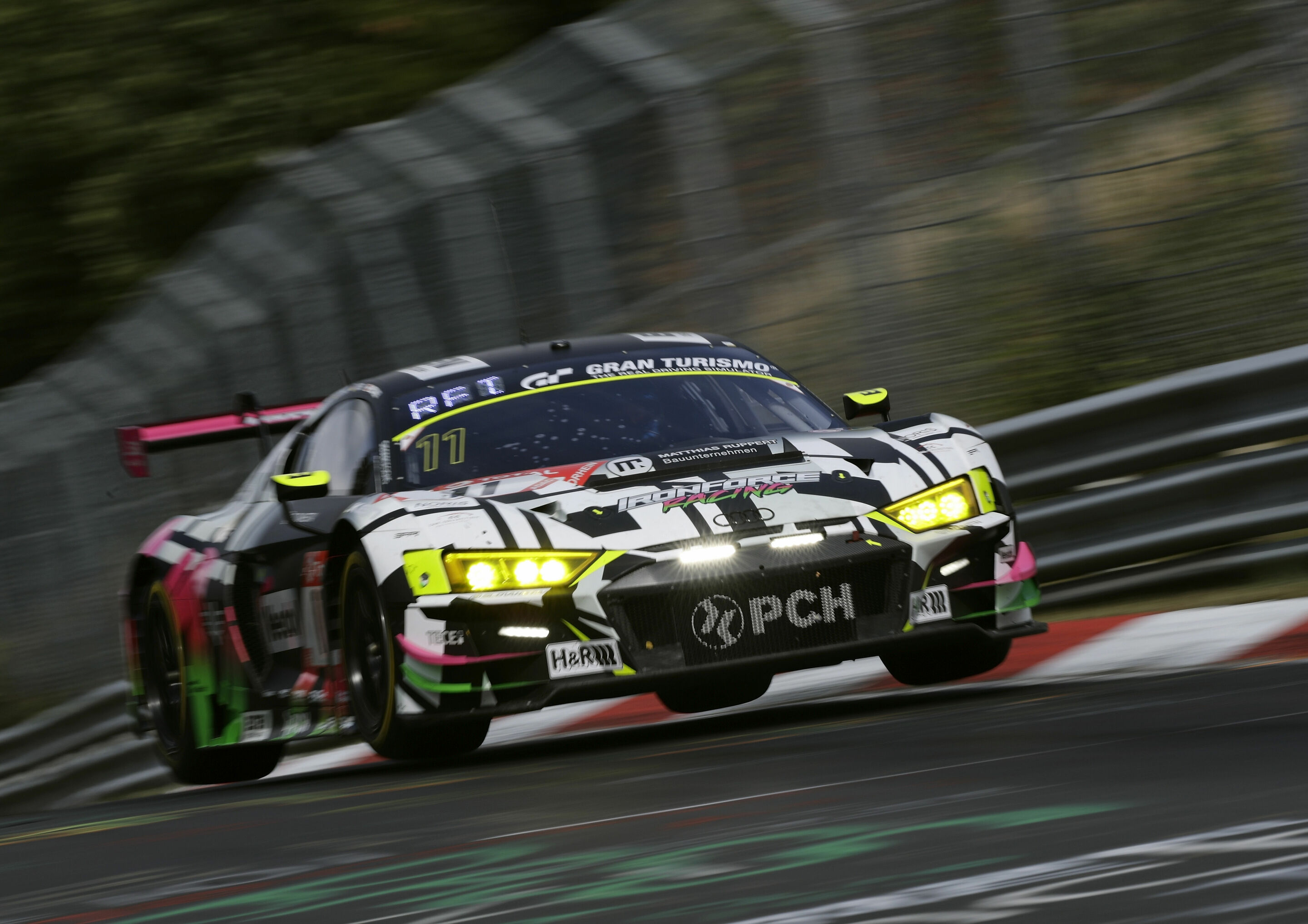 24h Nürburgring 2020 - Audi R8 LMS #11 (IronForce Racing), Elia Erhart/Pierre Kaffer/Simon Reicher/Jan-Erik Slooten