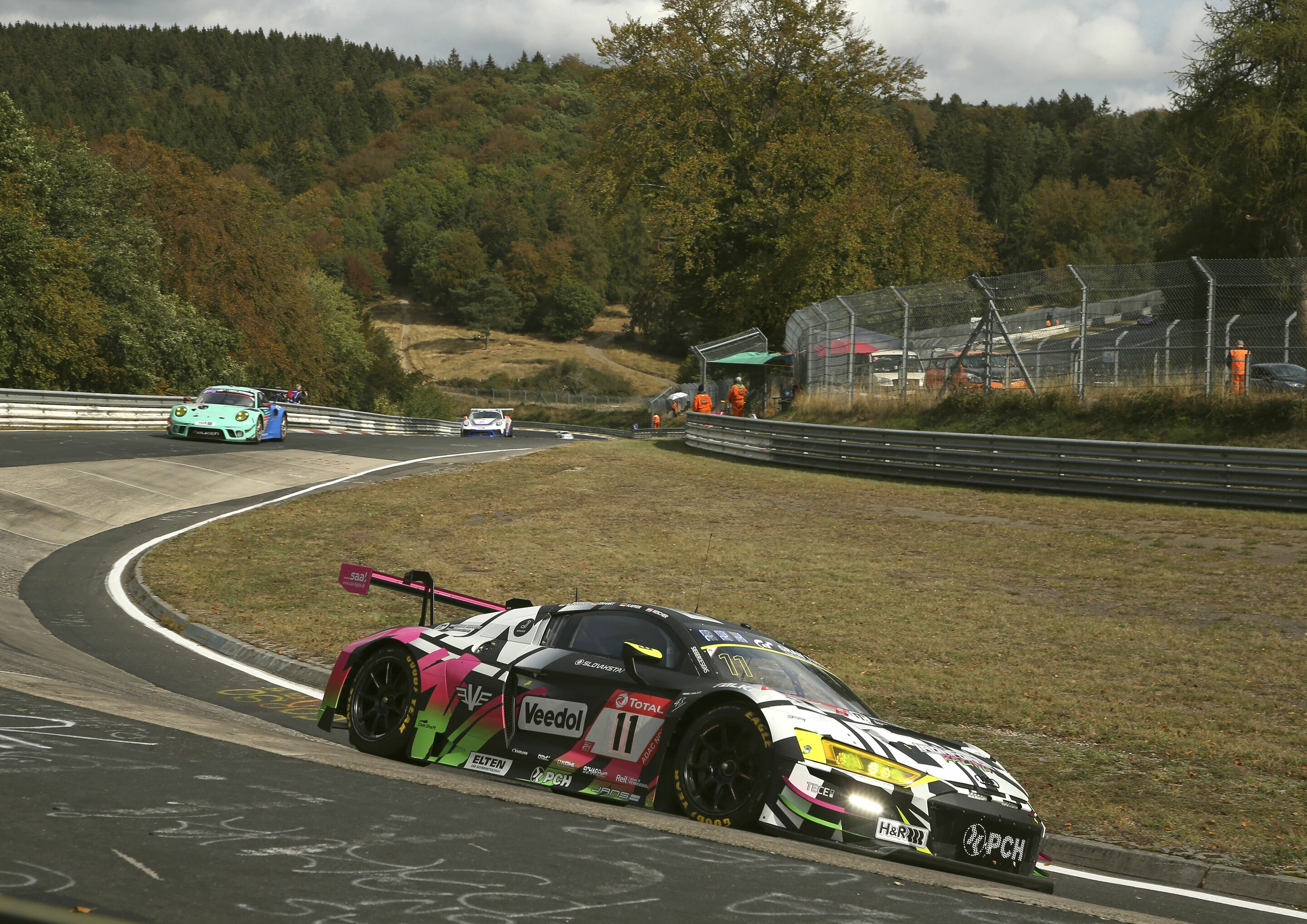 24h Nürburgring 2020 - Audi R8 LMS #11 (IronForce Racing), Elia Erhart/Pierre Kaffer/Simon Reicher/Jan-Erik Slooten