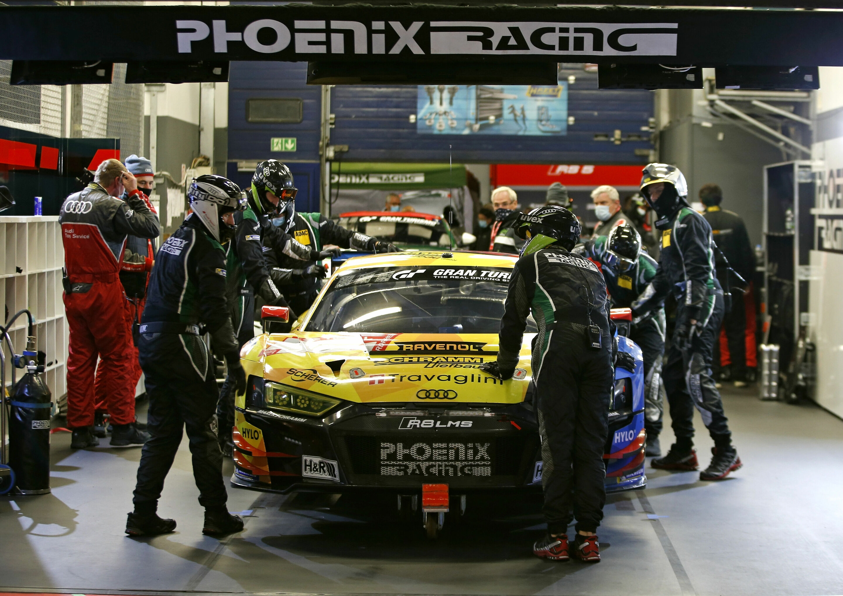 24h Nürburgring 2020 - Audi R8 LMS #5 (Phoenix Racing), Michele Beretta/Jules Gounon/Kim-Luis Schramm/Frank Stippler