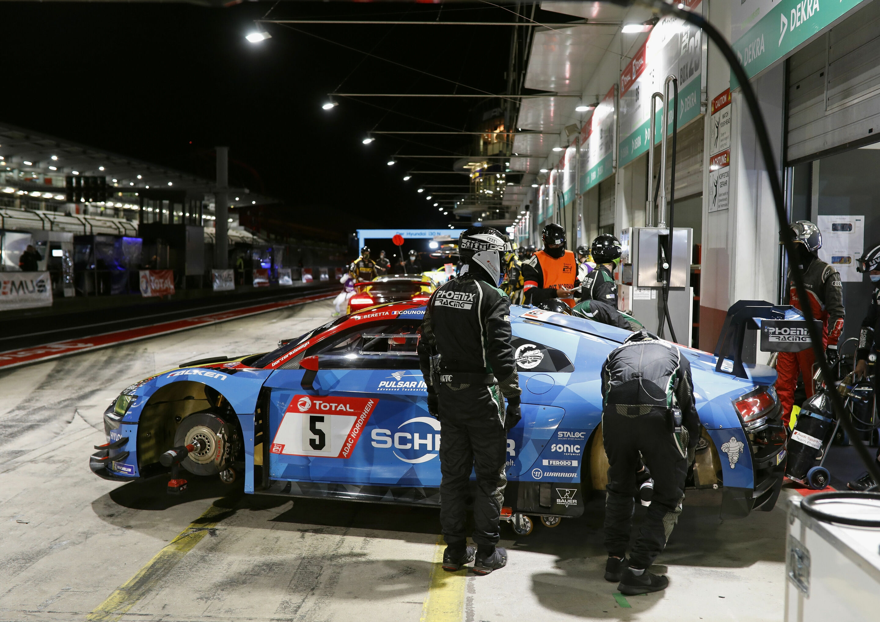 24h Nürburgring 2020 - Audi R8 LMS #5 (Phoenix Racing), Michele Beretta/Jules Gounon/Kim-Luis Schramm/Frank Stippler
