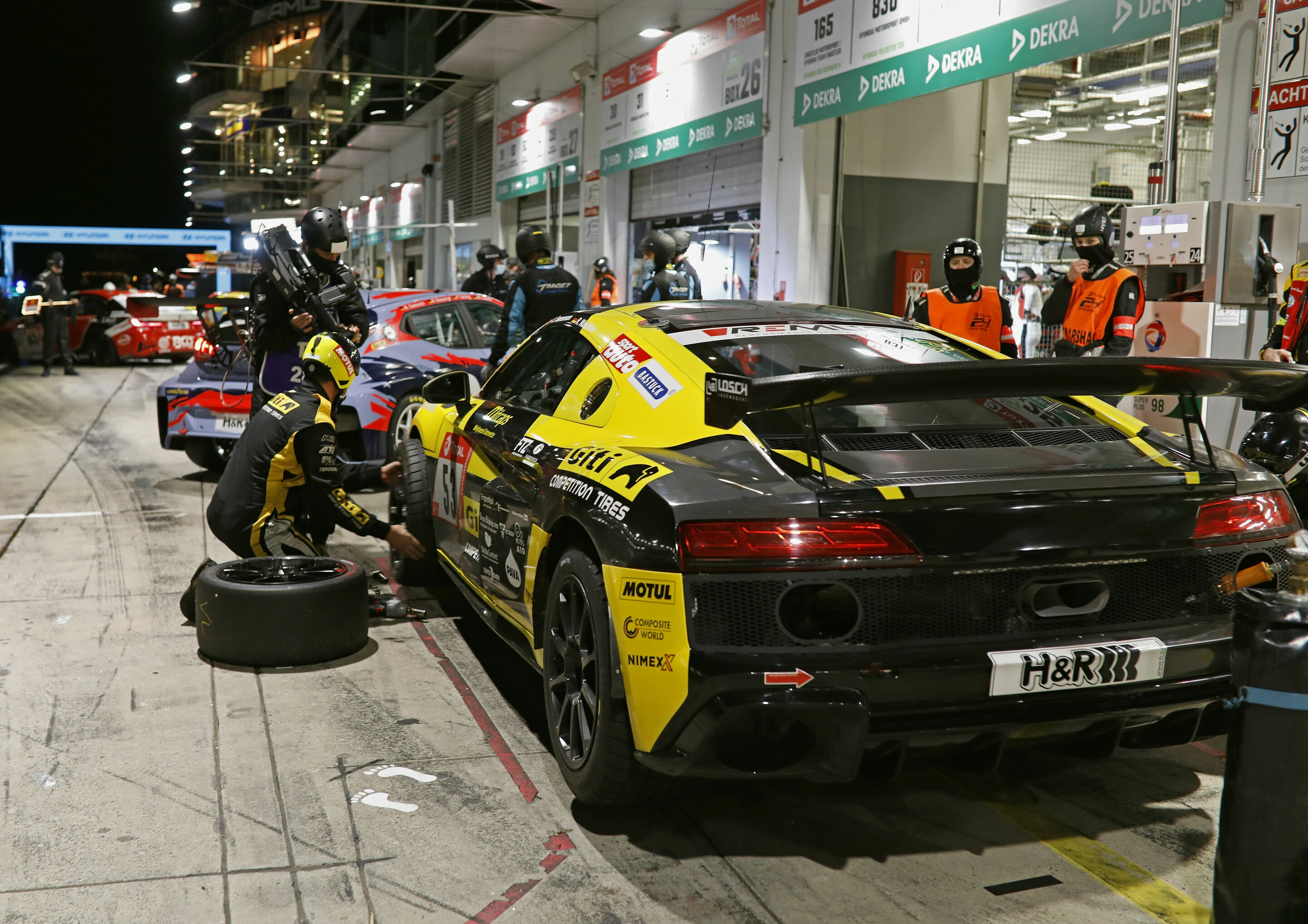 24h Nürburgring 2020 - Audi R8 LMS GT4 #53 (Giti Tire Motorsport by WS Racing), Kristian Jepsen/Kari-Pekka Laaksonen/Jan Srensen/Roland Waschkau