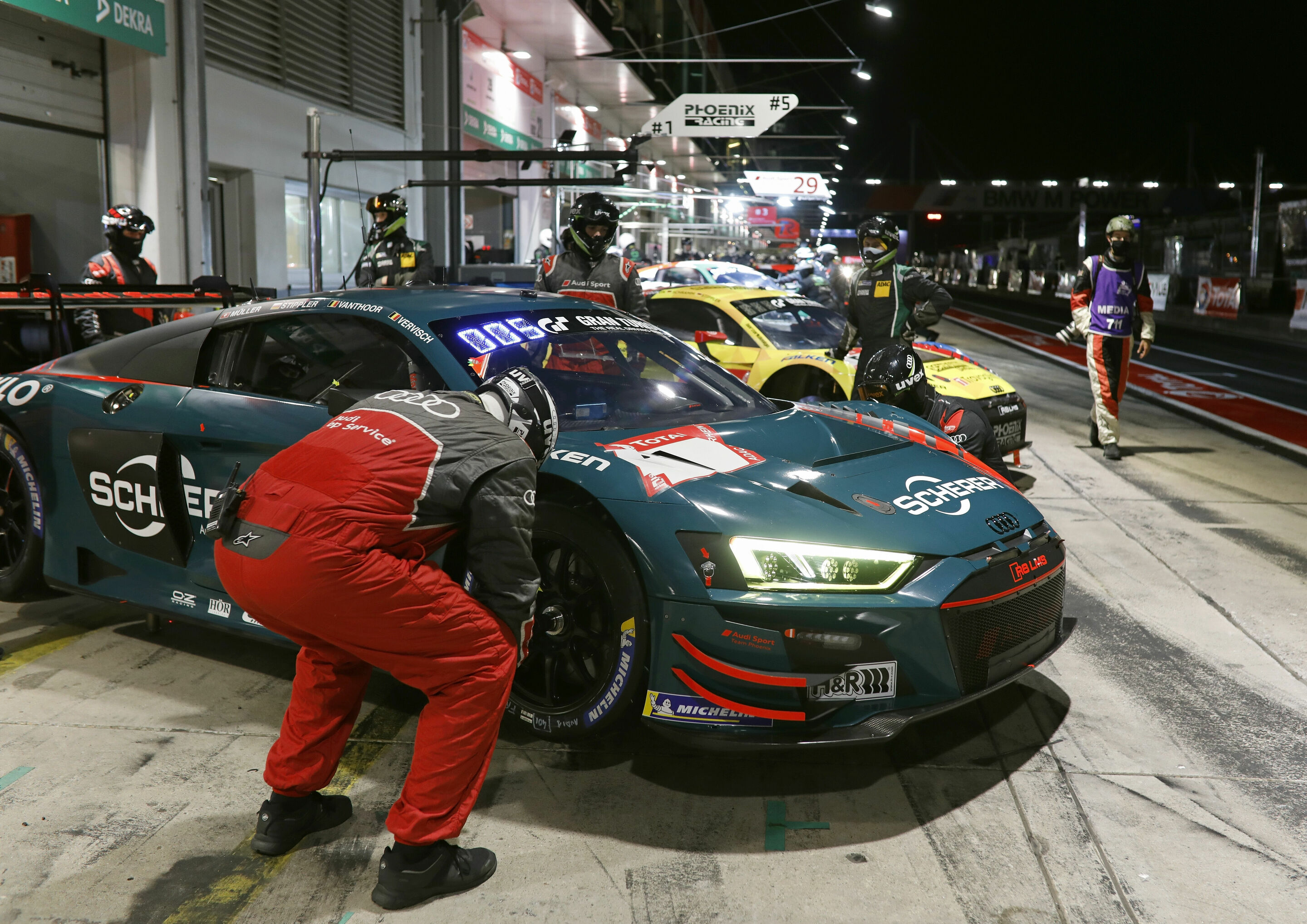 24h Nürburgring 2020 - Audi R8 LMS #1 (Audi Sport Team Phoenix), Nico Müller/Frank Stippler/Dries Vanthoor/Frédéric Vervisch