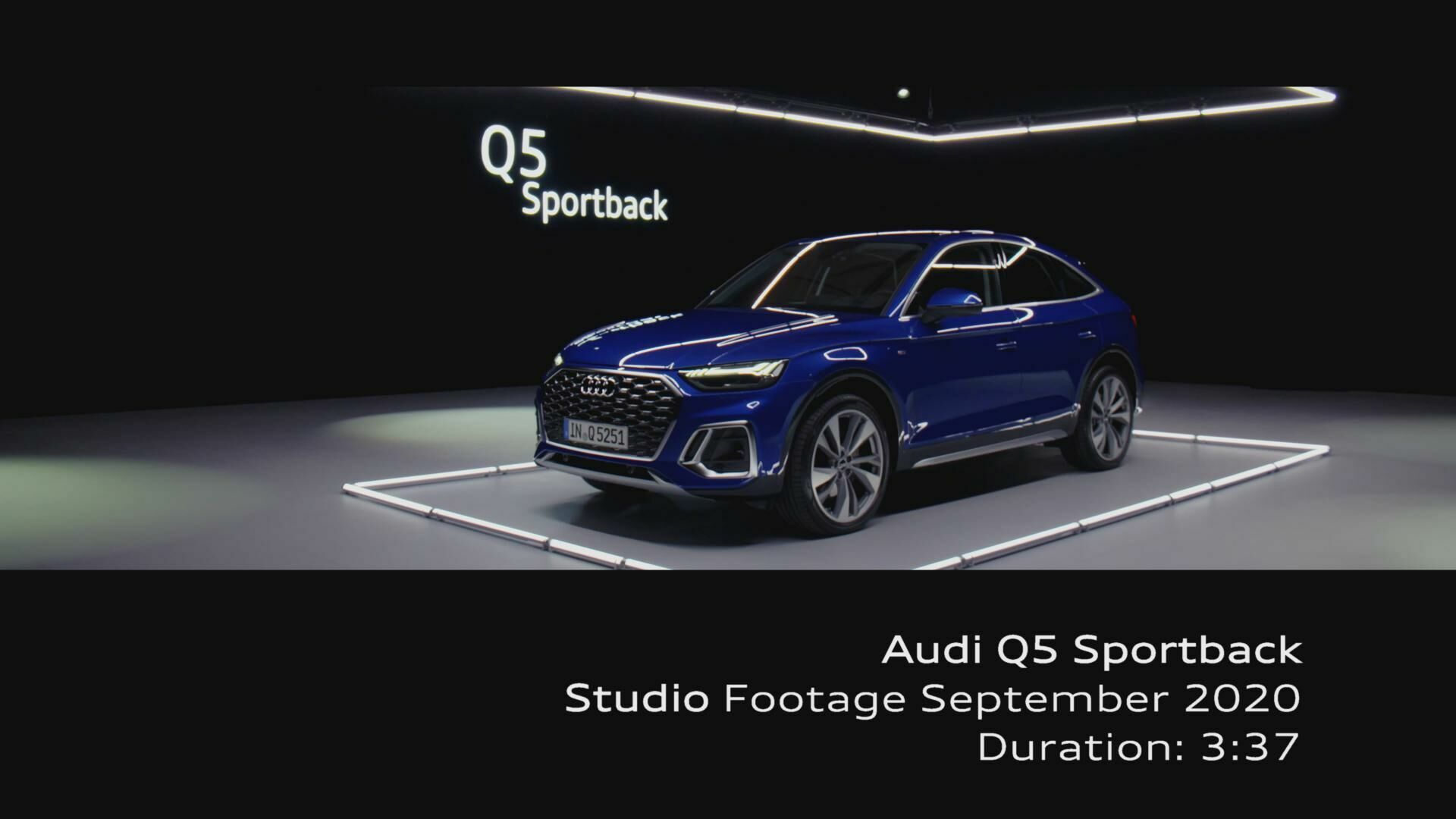 Audi Q5 Sportback Footage - Audi Q5 Sportback