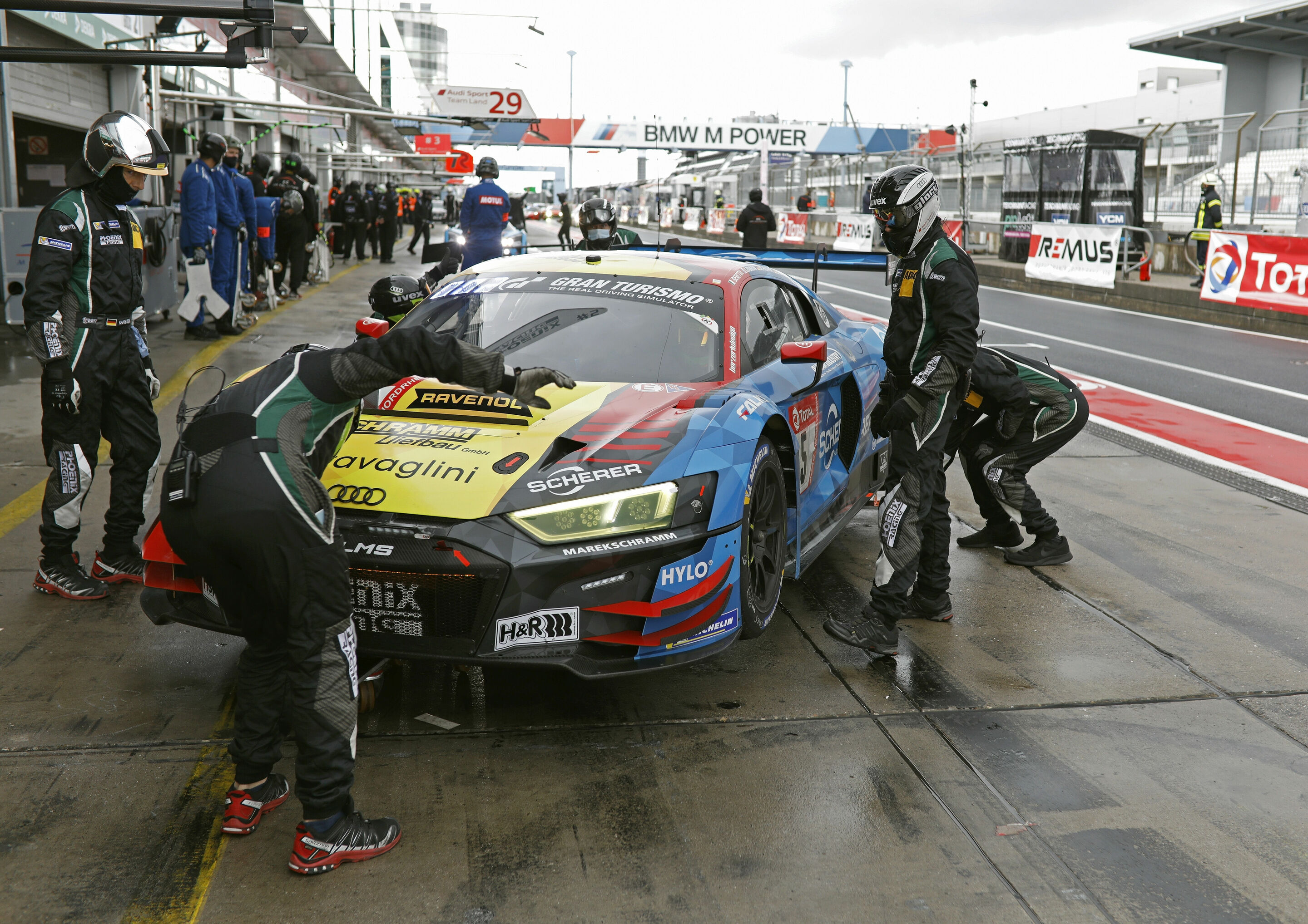 24h Nürburgring 2020 - Audi R8 LMS #5 (Phoenix Racing), Michele Beretta/Jules Gounon/Kim-Luis Schramm/Frank Stippler