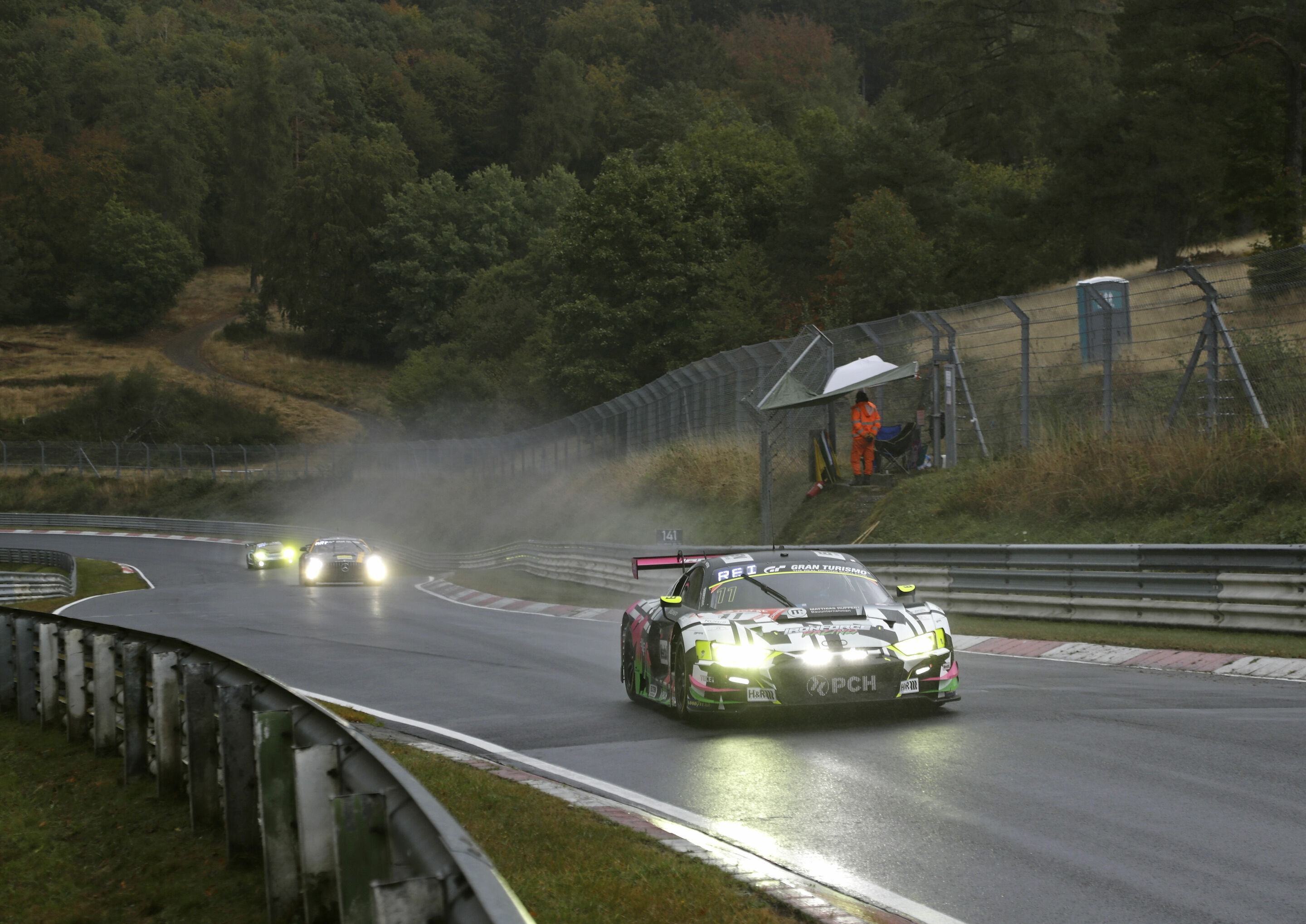 24h Nürburgring 2020 - Audi R8 LMS #11 (IronForce Racing), Elia Erhart/Pierre Kaffer/Simon Reicher/Jan-Erik Slooten