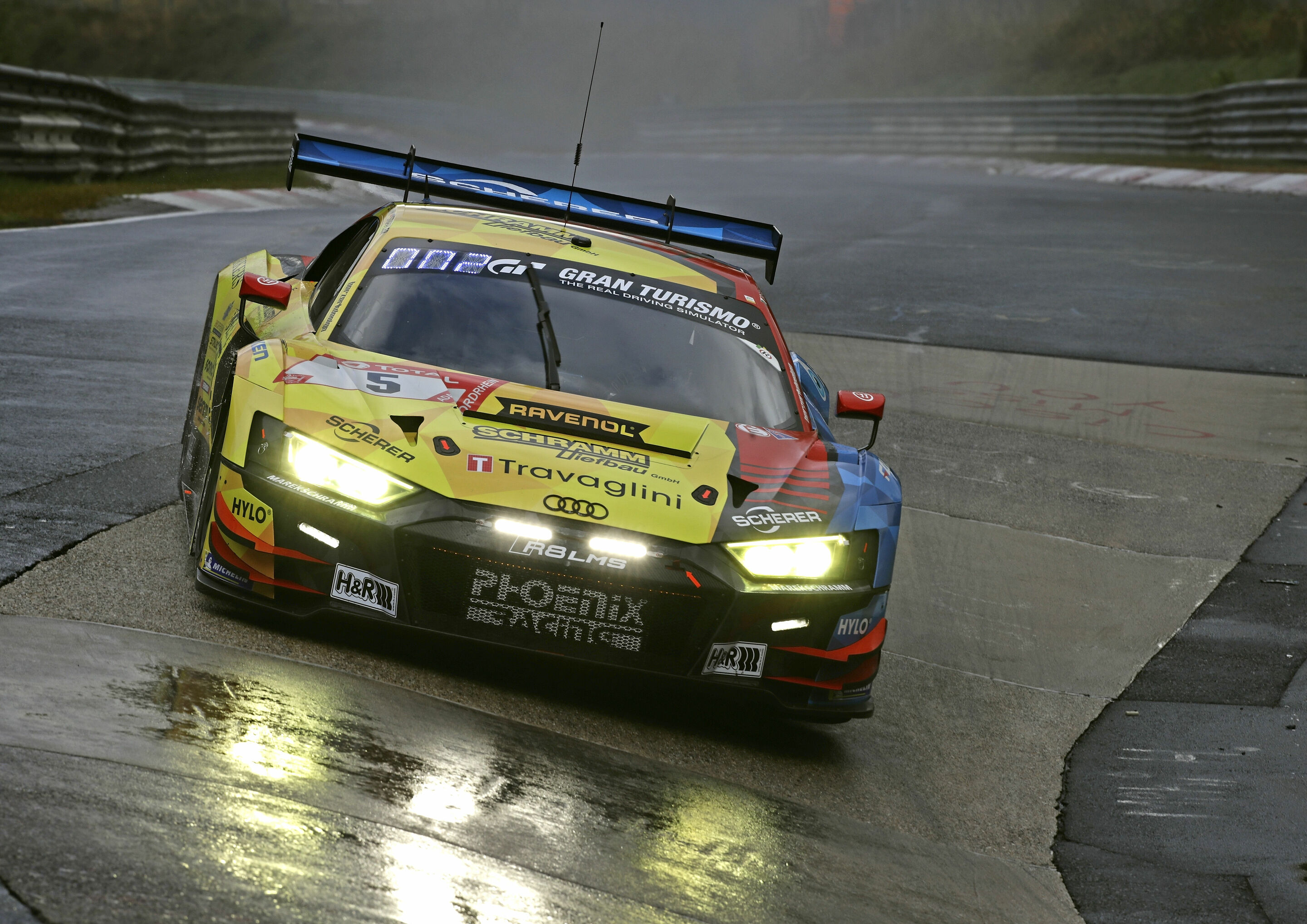 24h Nürburgring 2020 - Audi R8 LMS #5 (Phoenix Racing), Michele Beretta/Jules Gounon/Kim-Luis Schramm/Frank Stippler